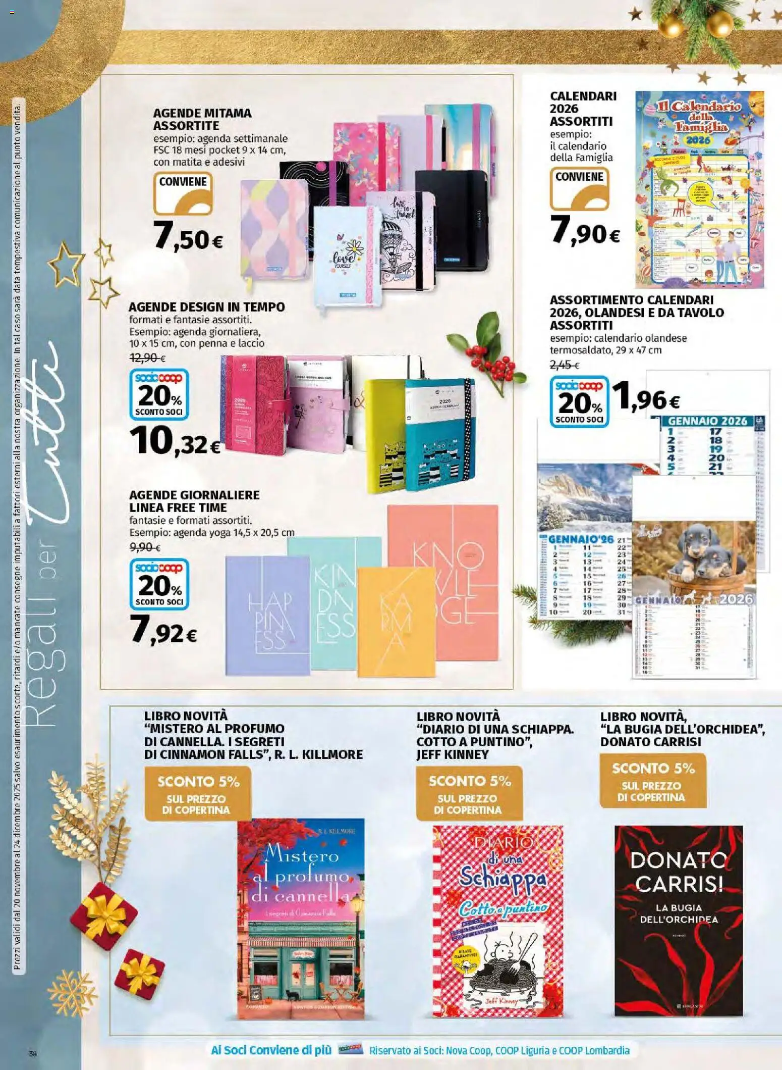 Volantino Ipercoop del 20.11.2025 | Pagina: 38 | Prodotti: Data, Tavolo, Profumo