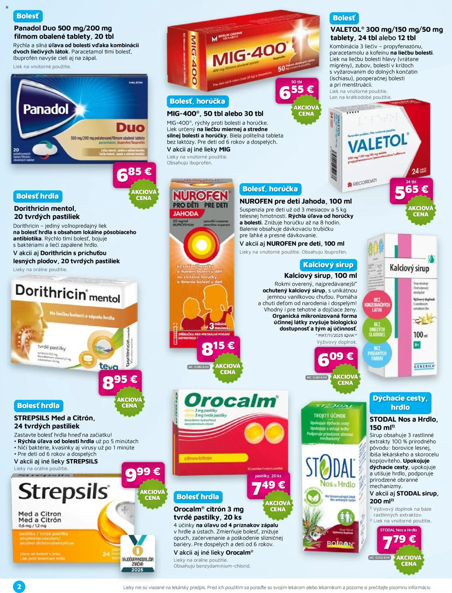 Nové Plus lekáreň akcie – leták je platný od 01.02.2026 | Strana: 2