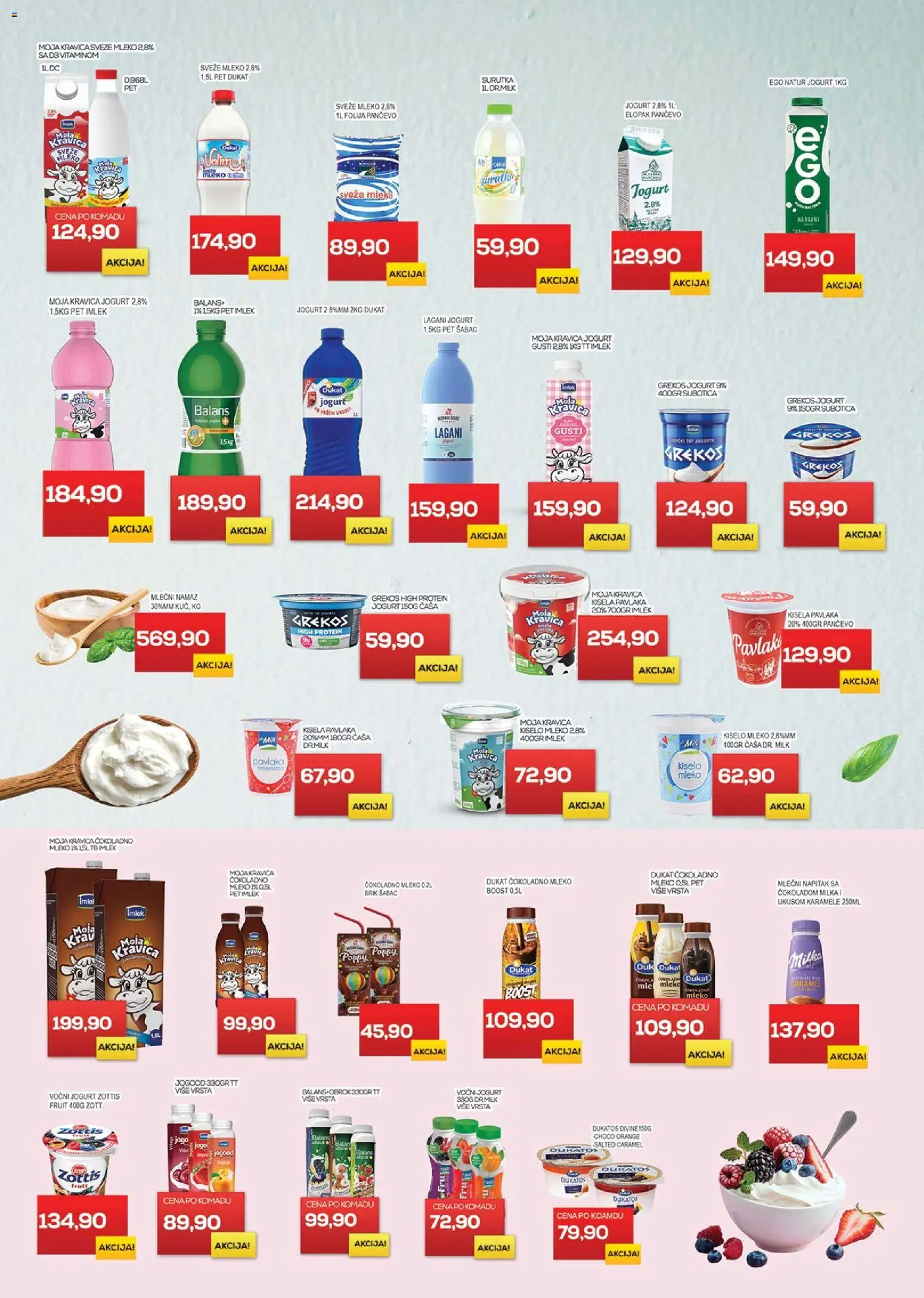 Medius katalog - važi od 24.02.2026 | Strana: 5 | Proizvode: Protein, Milka, Sveže mleko, Mleko