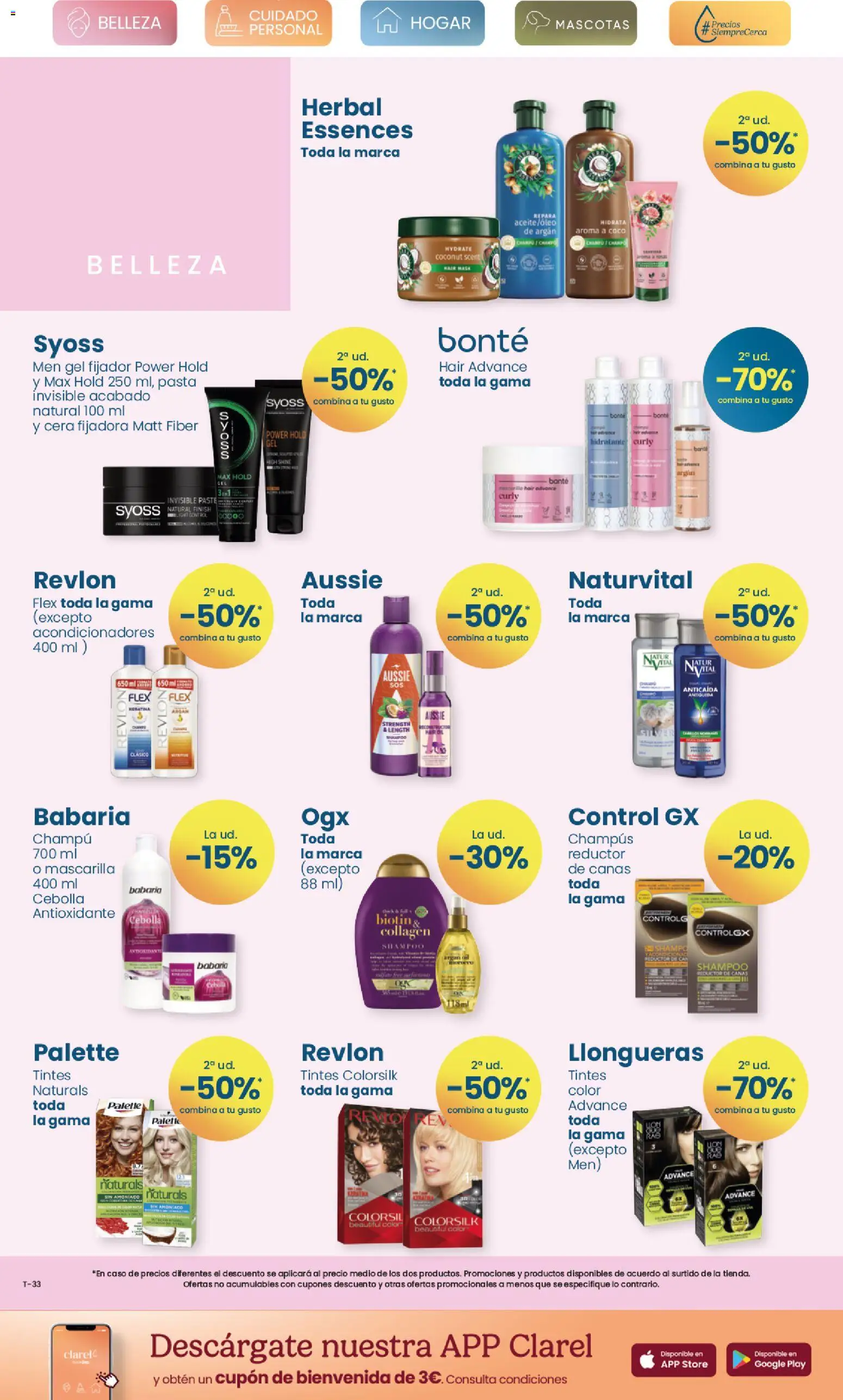 Clarel Black Friday │ válido desde el 05.11.2025 | Página: 4 | Productos: Champú, Τυρόπιτα, Pasta, Παγωμένο τσάι