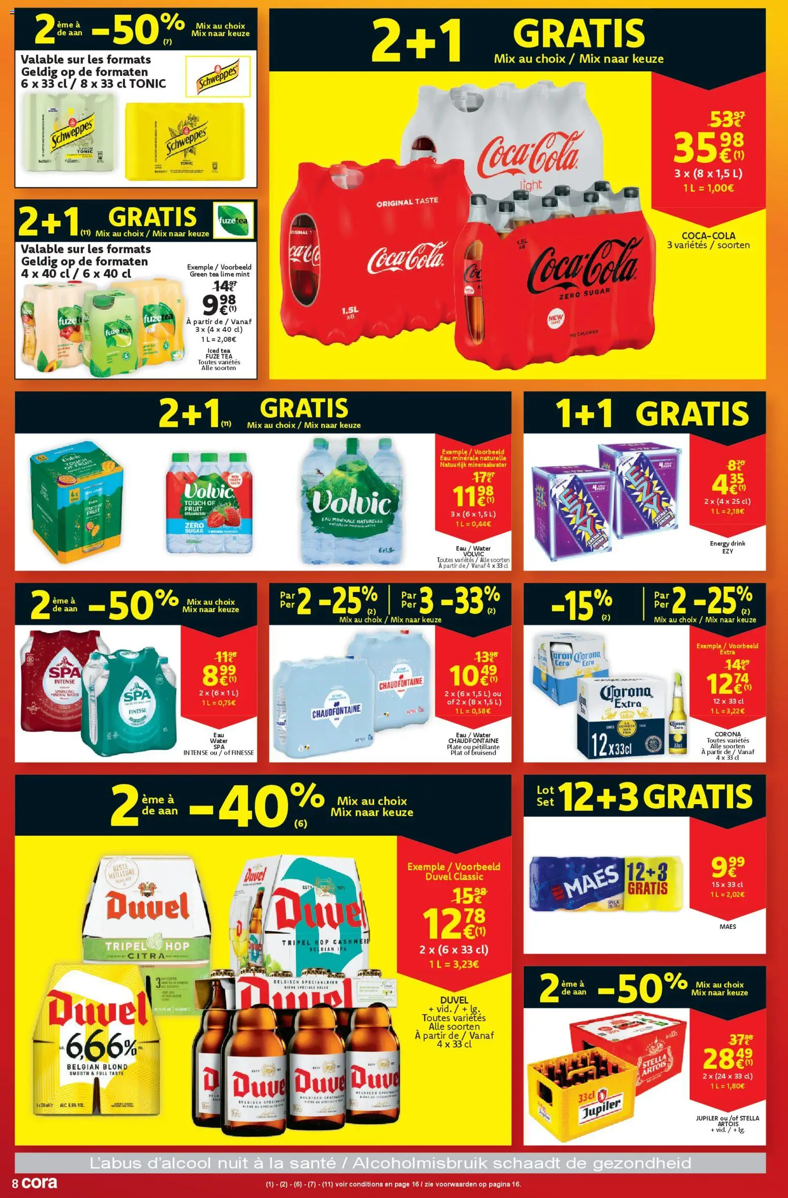 {H1} | Pagina: 8 | Producten: Zsalukő, Coca Cola, La, Mineraalwater