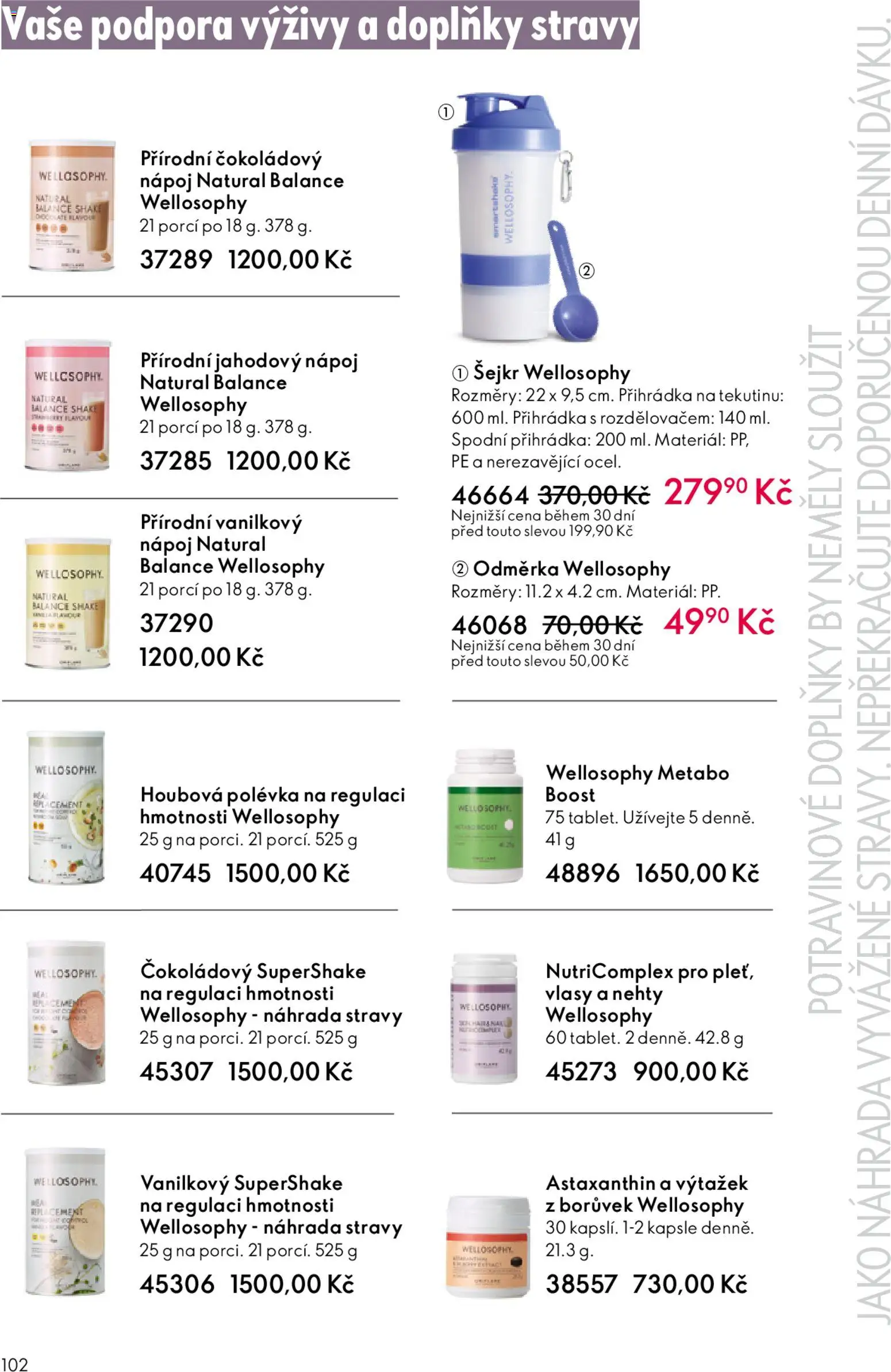 Oriflame katalog č.15/2025 od 22.10.2025 | Strana: 102 | Produkty: Kapsle, Odměrka, Nehty