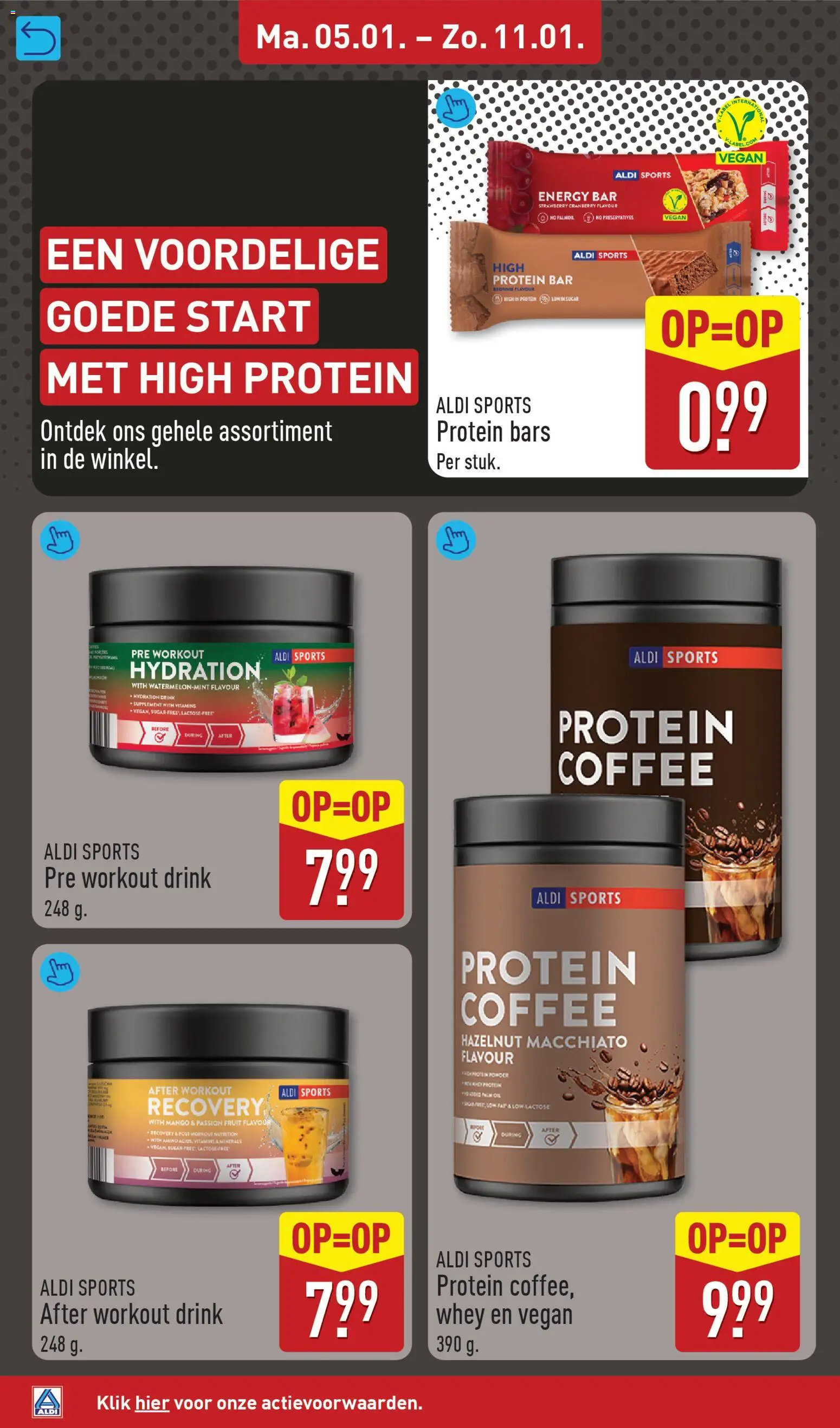 {H1} | Pagina: 16 | Producten: Whey, Fruit, Mango