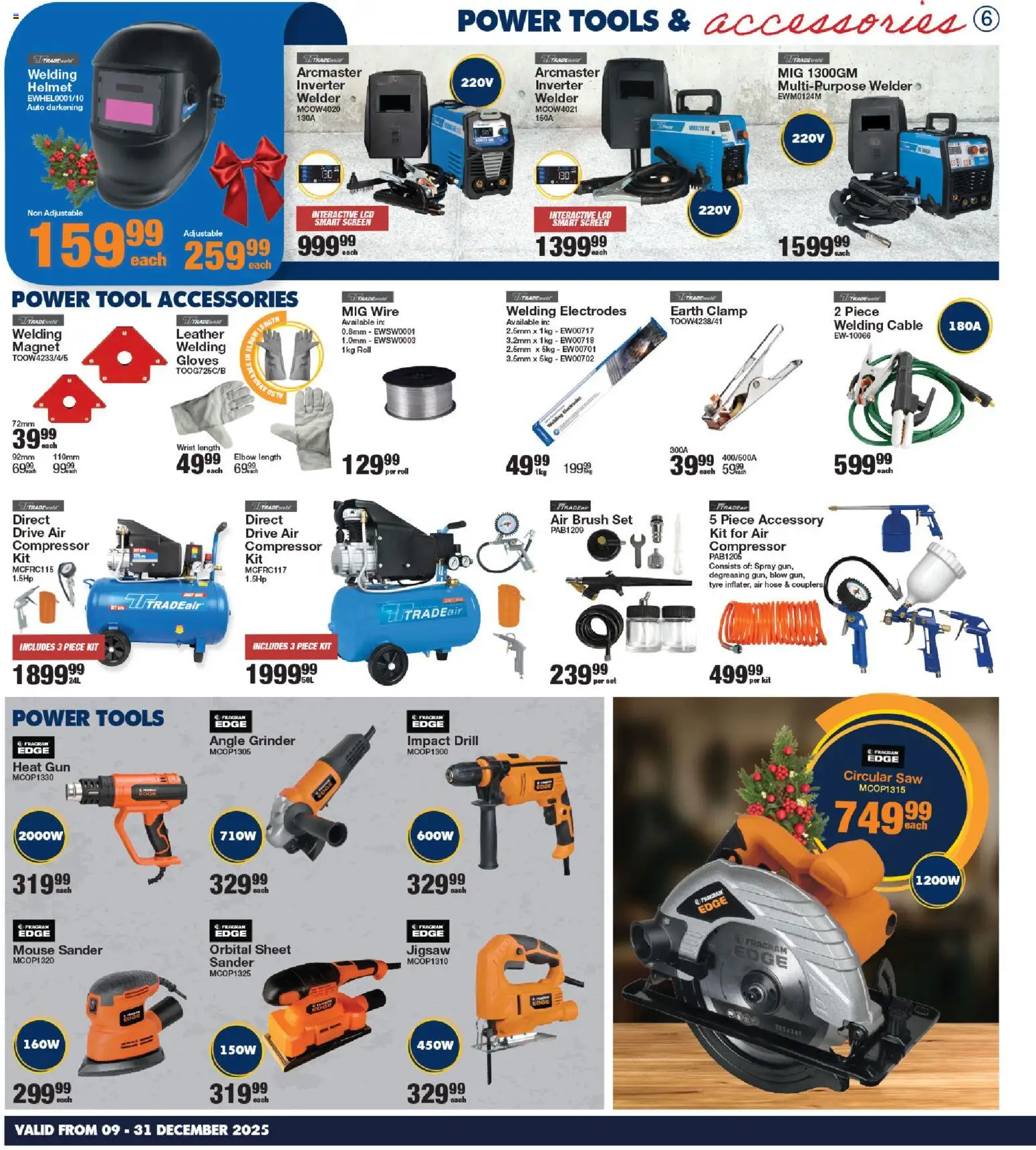 New MICA catalogue – valid from 09.12.2025 | Page: 6 | Products: Mouse, Drill, Compressor, Angle grinder