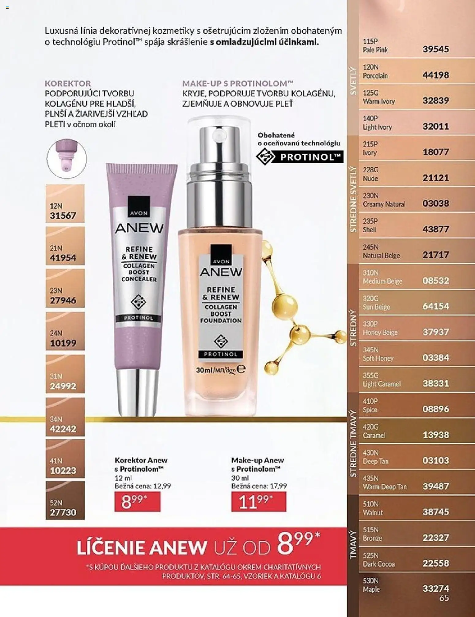 Nové Avon akcie – leták je platný od 01.05.2026 | Strana: 65 | Produkty: Korektor
