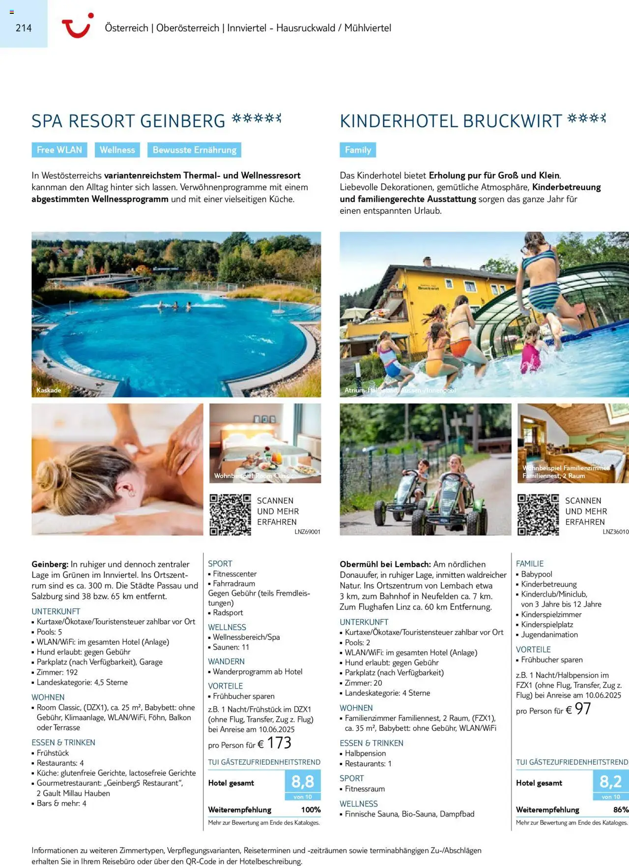 Aida - Urlaub mit eigener Anreise 2025/26 – gültig ab 01.11.2024 | Seite: 214 | Produkte: Rum, Babybett, Küche