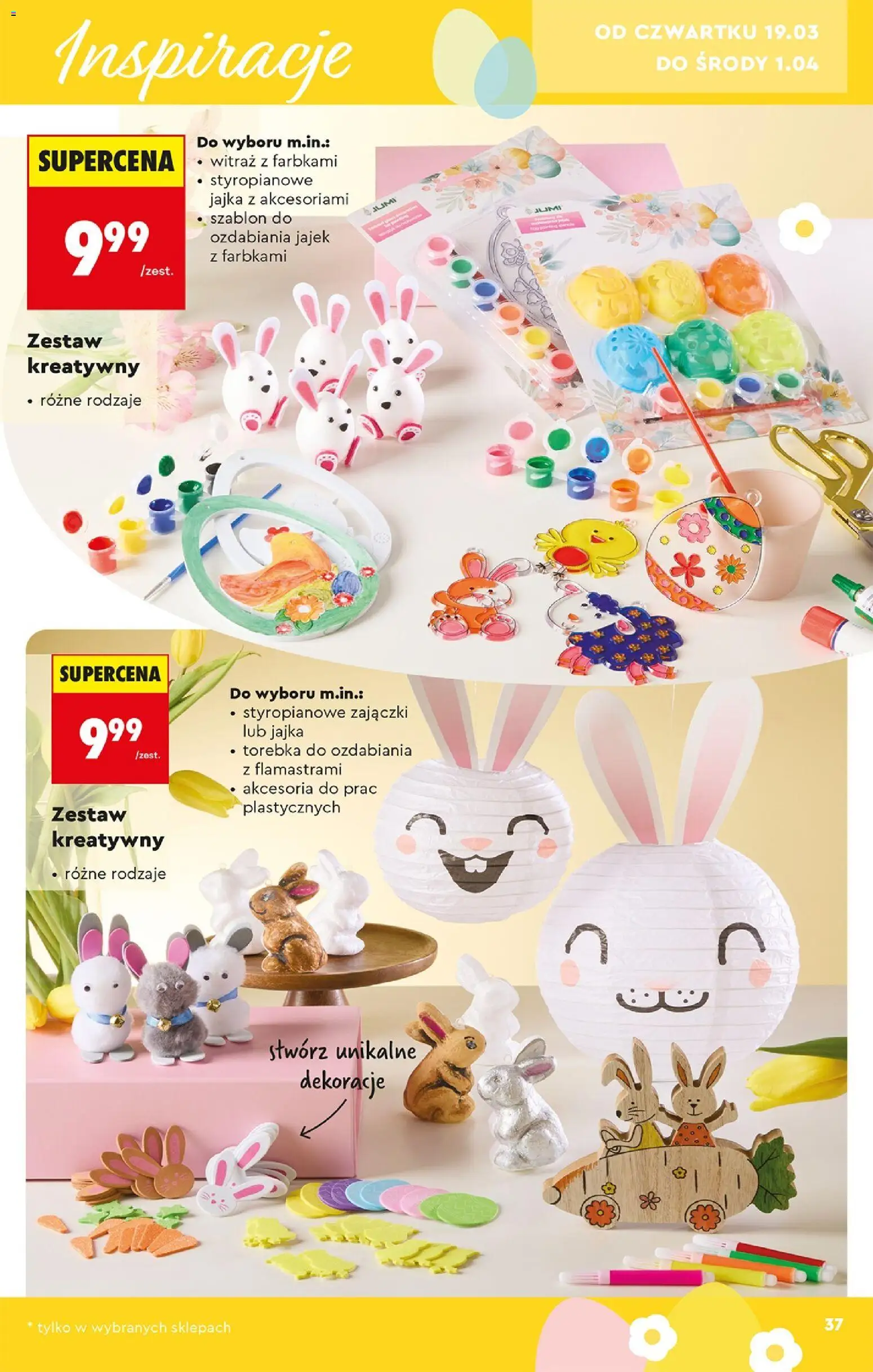 Biedronka gazetka - Hity i inspiracje od 14.03.2026 | Strona: 37 | Produkty: Torebka, Jajka