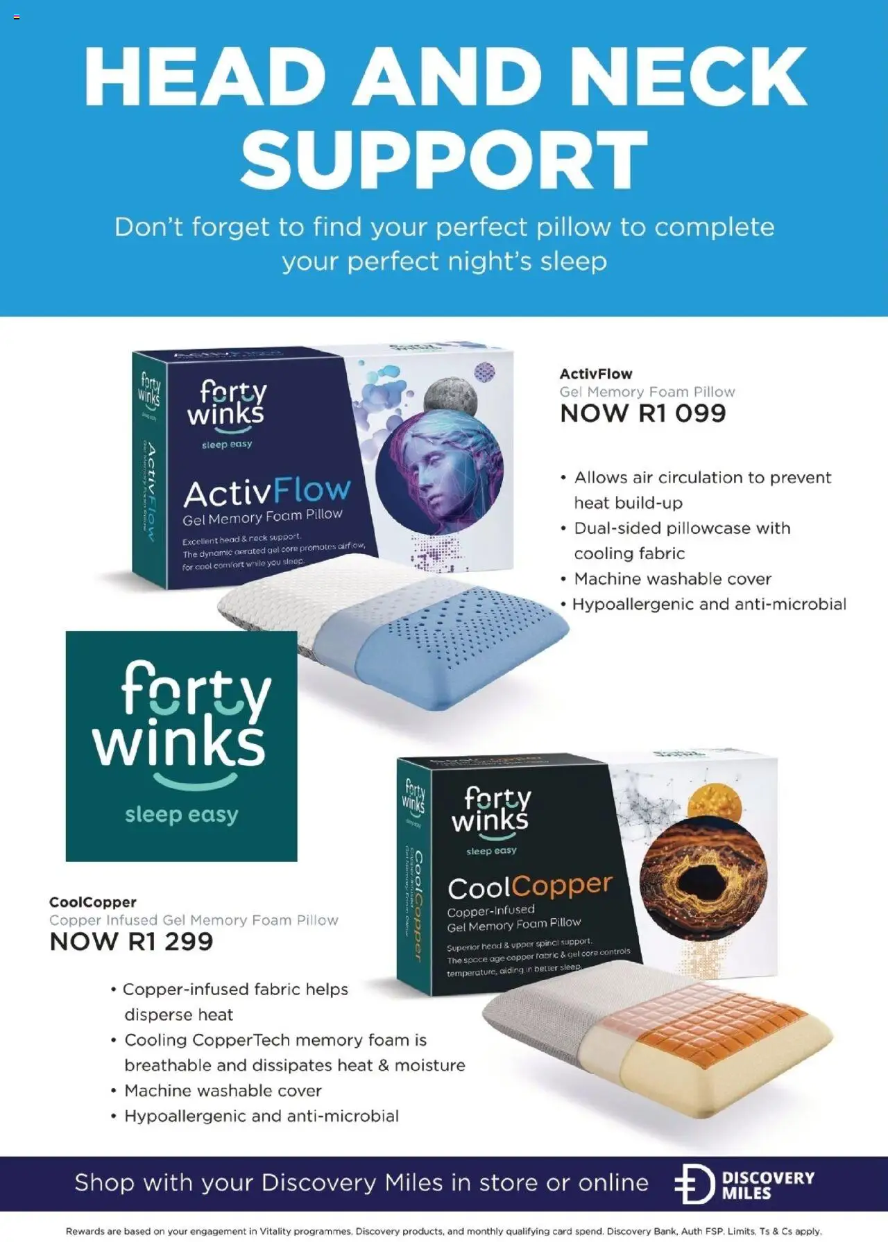 Dial-a-Bed - Forty Winks Up To 30% Off Catalogue │ valid from 25.08.2025 | Page: 22 | Products: Cover, Pillow, Foam