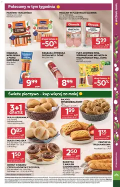 Pogląd oferty "Stokrotka gazetka - Market" - ważna od 26.03.2026 | Strona: 15 | Produkty: Kiełbasa, Stokrotka, Parówki, Bagietka