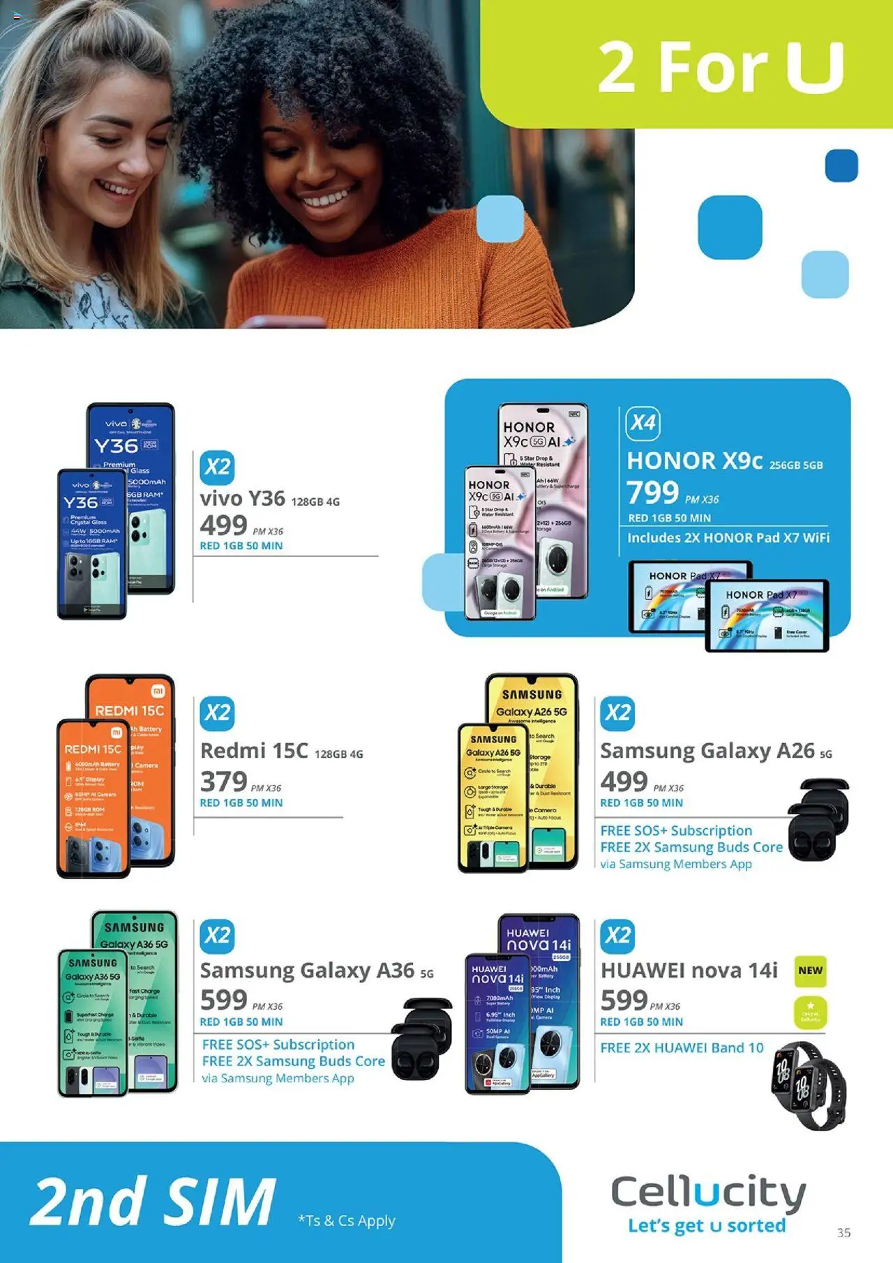 New Cellucity catalogue – valid from 07.10.2025 | Page: 37 | Products: Sim, Cable, Battery, Water