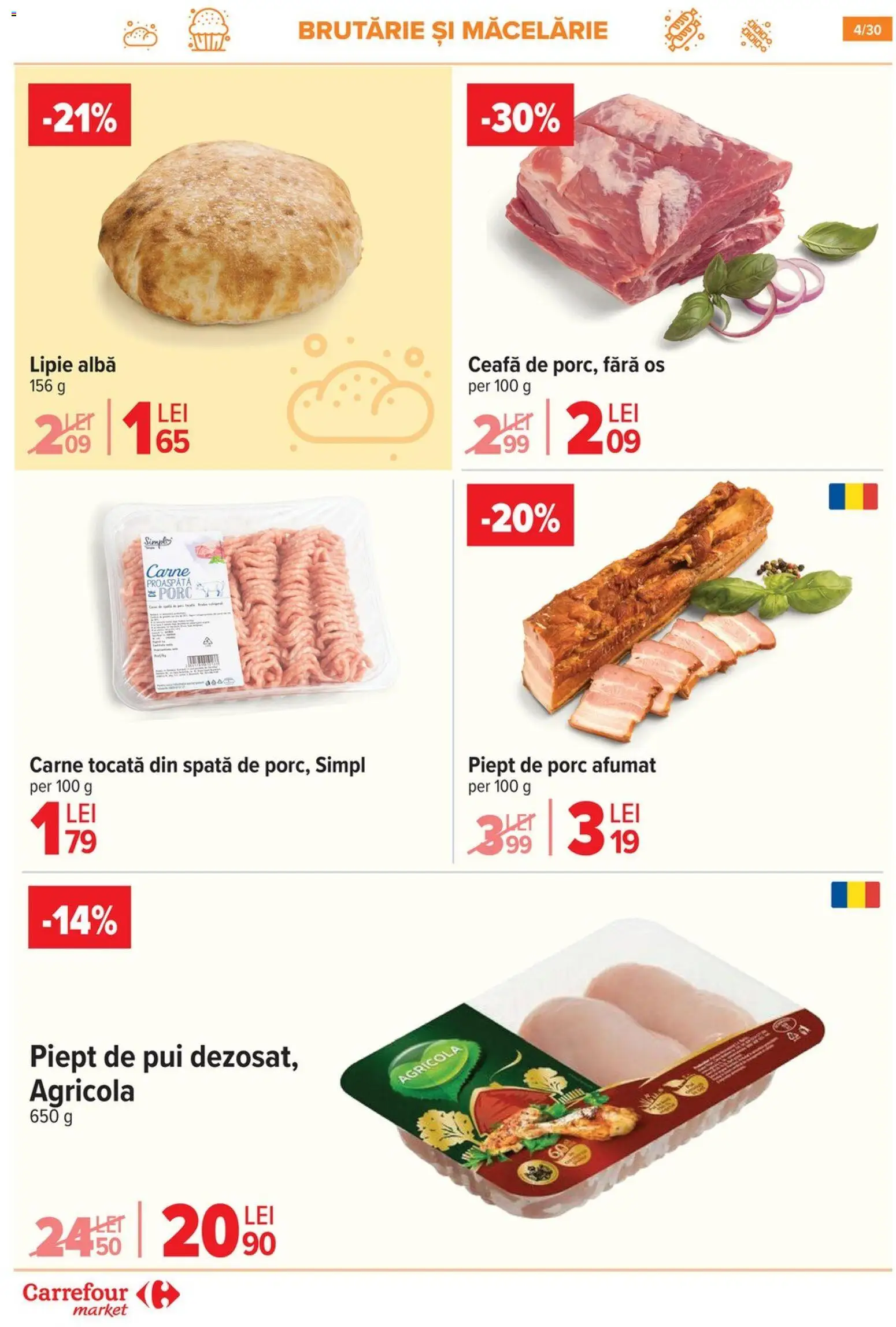 Noul catalog Carrefour – valabil de la 05.11.2025 | Pagină: 4 | Produse: Hacıyatmaz Kedi Oyuncağı, Carne tocată