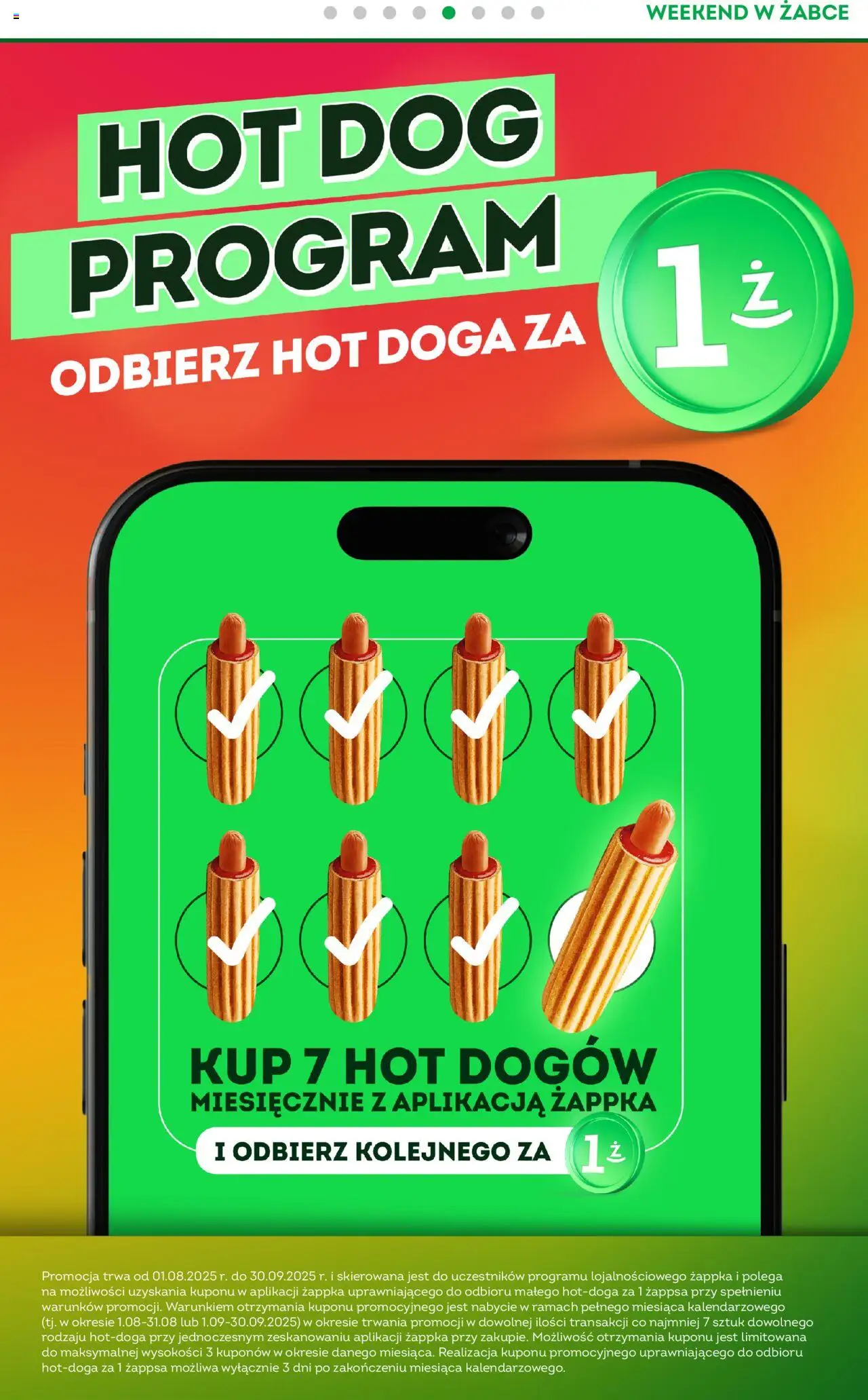 Żabka Gazetka - Weekendowe promocje od 15.08.2025 | Strona: 6