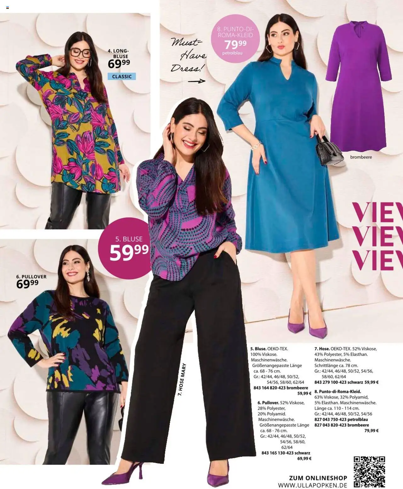 Ulla Popken Prospekt 	 – gültig ab 01.10.2025 | Seite: 109 | Produkte: Bluse, Pullover, Hose