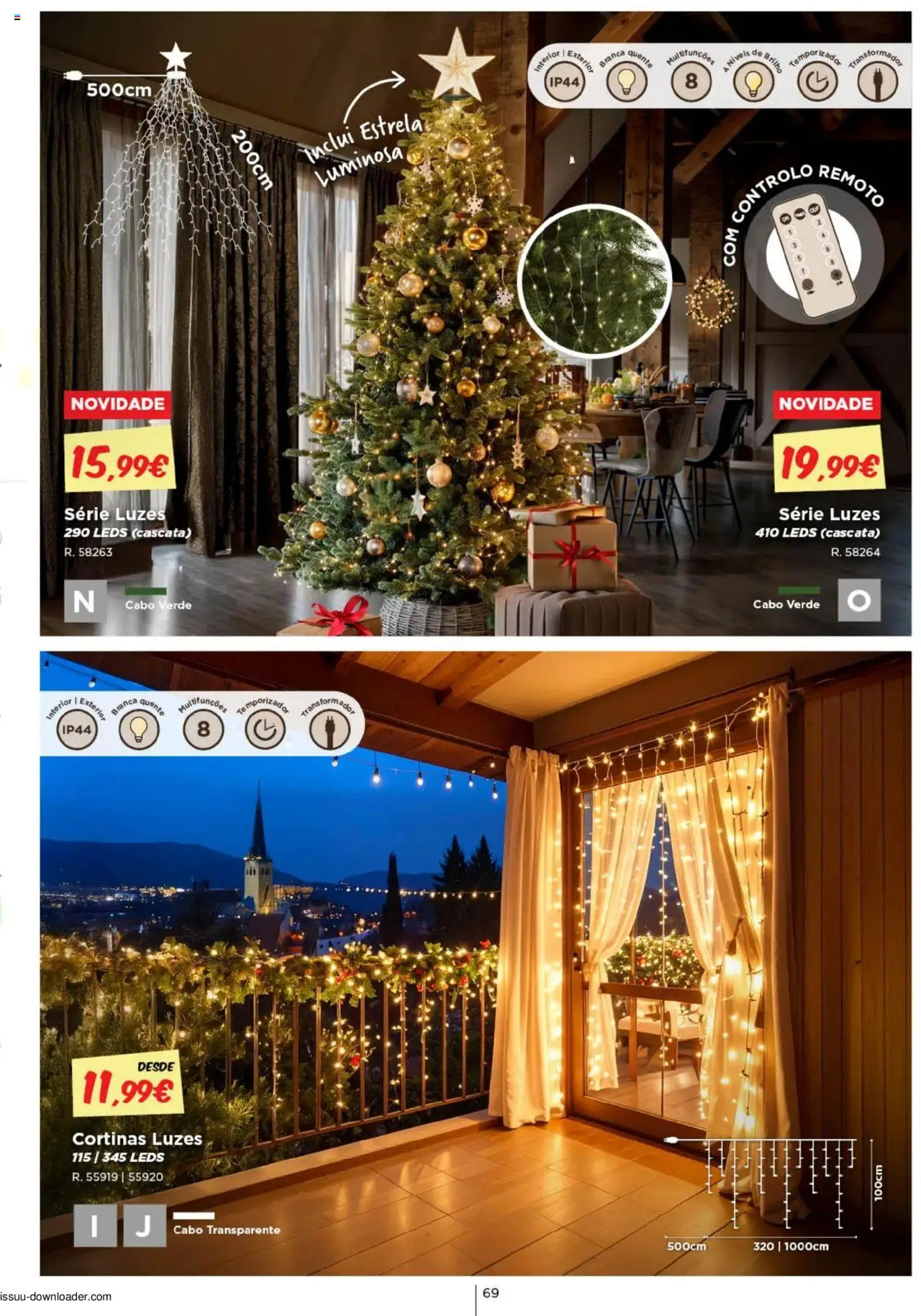 Espaço Casa Catálogo de Natal 2025 │ válido de 11.10.2025 | Página: 69 | Produtos: Cabo