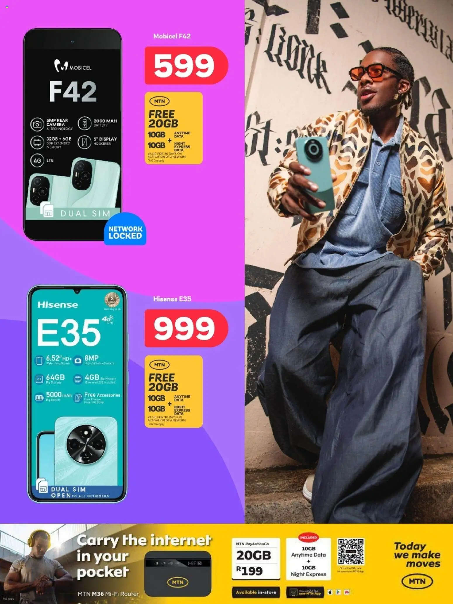 New PEP Stores catalogue – valid from 25.02.2026 | Page: 3 | Products: Sim, Battery, Charger, Water