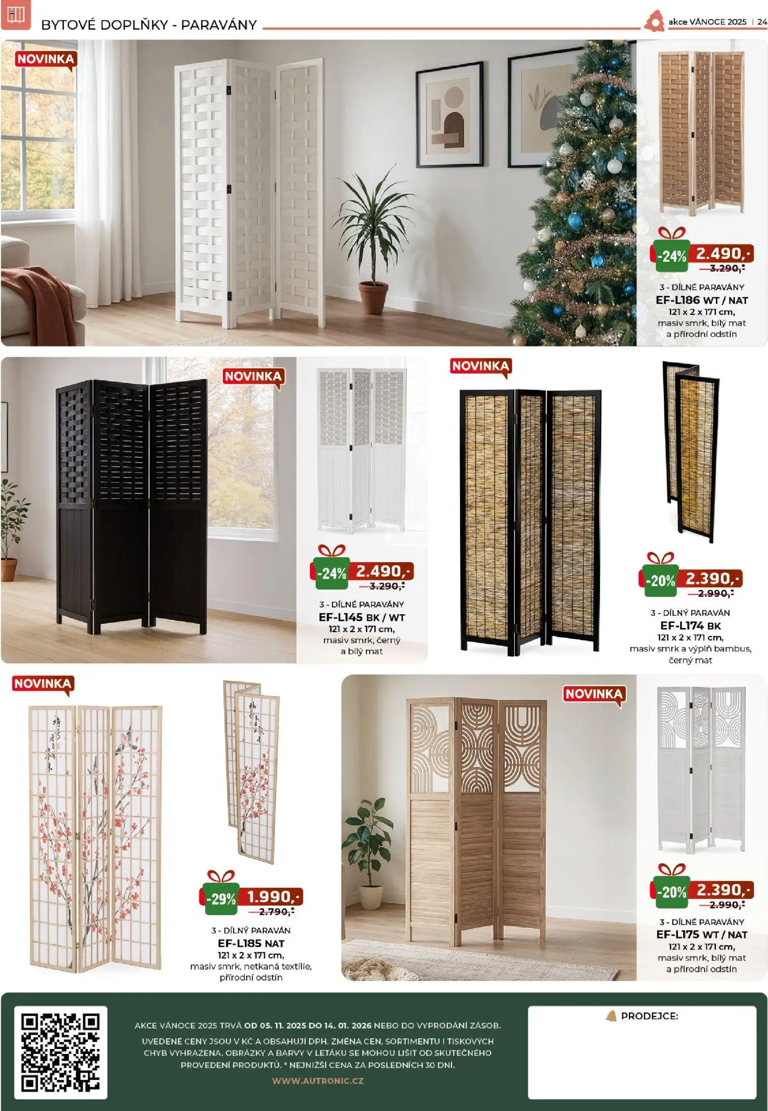 Jamall nábytek leták - Vánoce od 05.11.2025 | Strana: 24 | Produkty: Barvy