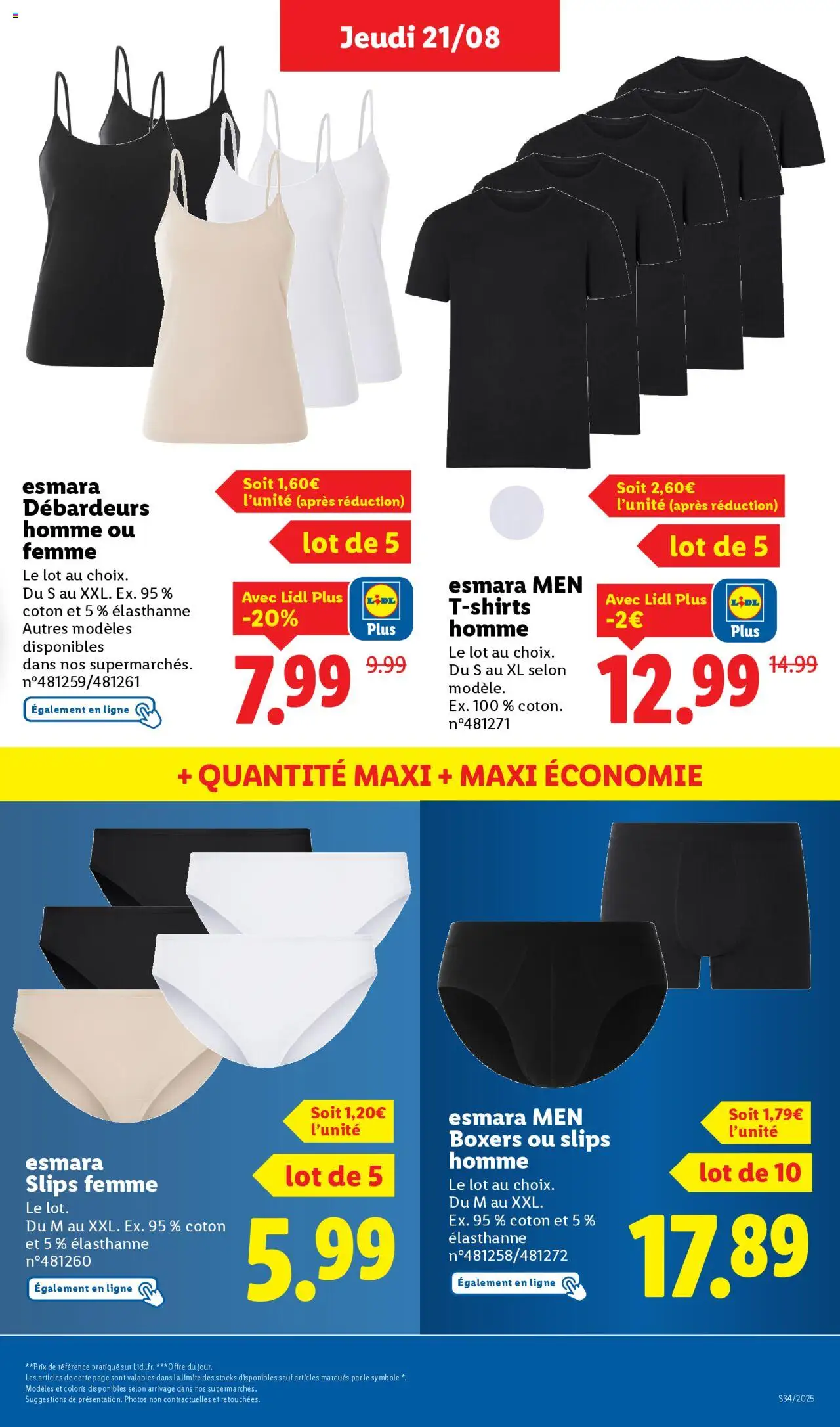 | Page: 47 | Produits: Coton, Slips