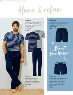 Tchibo Katalog Frühling ab 24.03.2026 gültig | Seite: 110 | Produkte: Badeshorts, Wasser