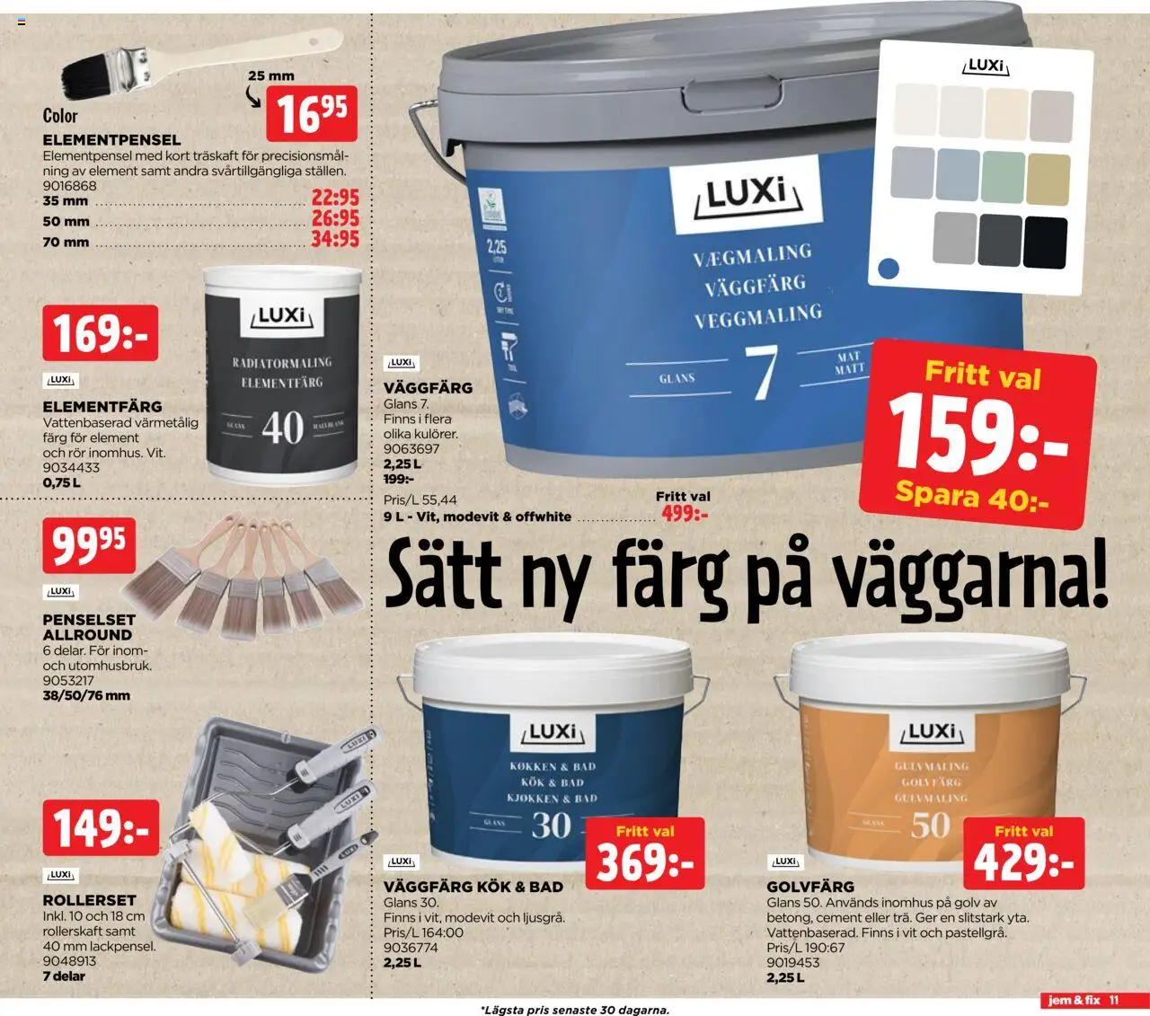 Jem & Fix reklamblad aktuell från 20.10.2025 | Sida: 11