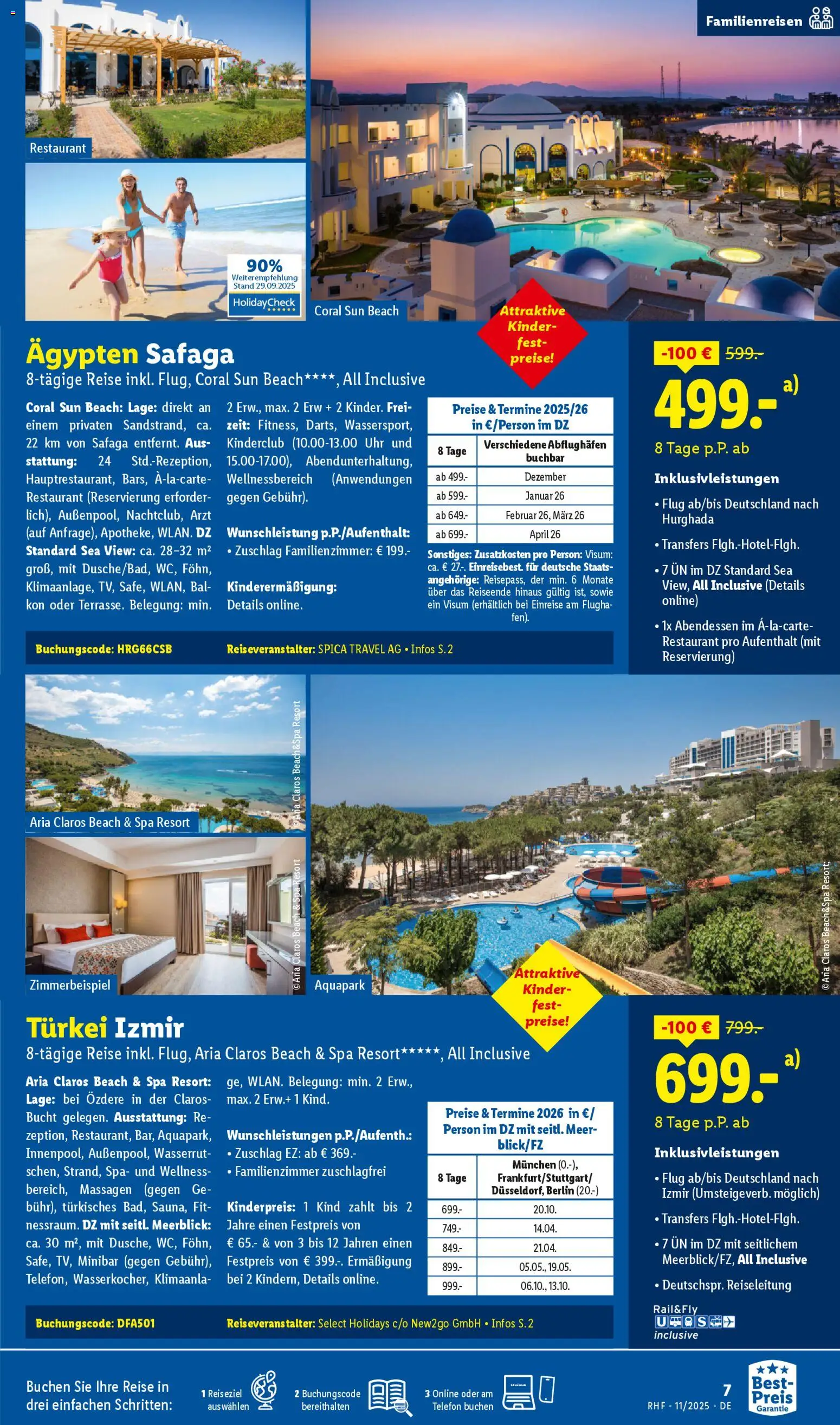 Lidl Reisen  - Black Friday – gültig ab 29.10.2025 | Seite: 7 | Produkte: Coral, Telefon, Uhr