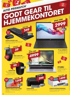 Punkt1 - Tilbudsavis gyldig fra 20.10.2025 | Side: 20 | Produkter: PC, Mus, Tastatur, Søm