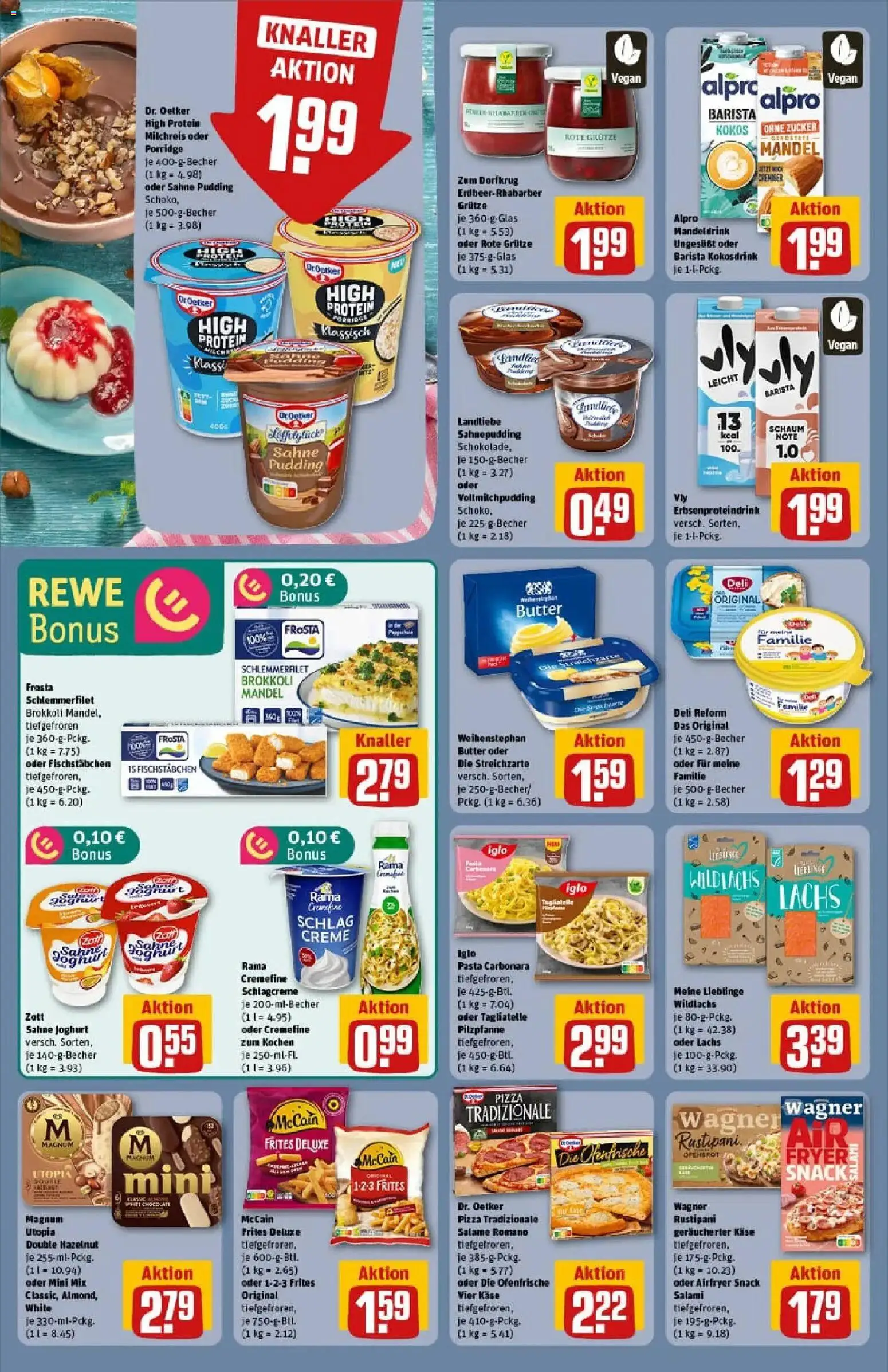 Rewe prospekt Hamburg	 – gültig ab 11.01.2026 | Seite: 14 | Produkte: Lachs, Fischstabchen, Salami, Pizza