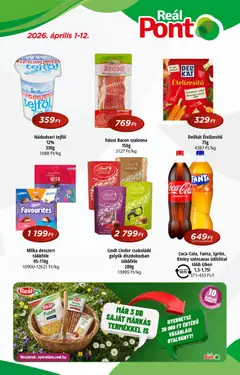 Reál Pont akciós újság - amely érvényes a következő dátumtól: 01.04.2026