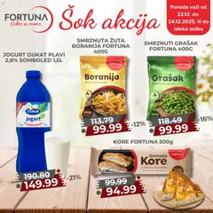 Fortuna Market šok akcija - pregled Fortuna Market kataloga - važi od 22.12.2025