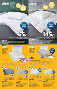 Pogląd oferty "JYSK Gazetka" - ważna od 31.12.2025 | Strona: 10 | Produkty: Torba, Poduszka, Pianki, Kołdra