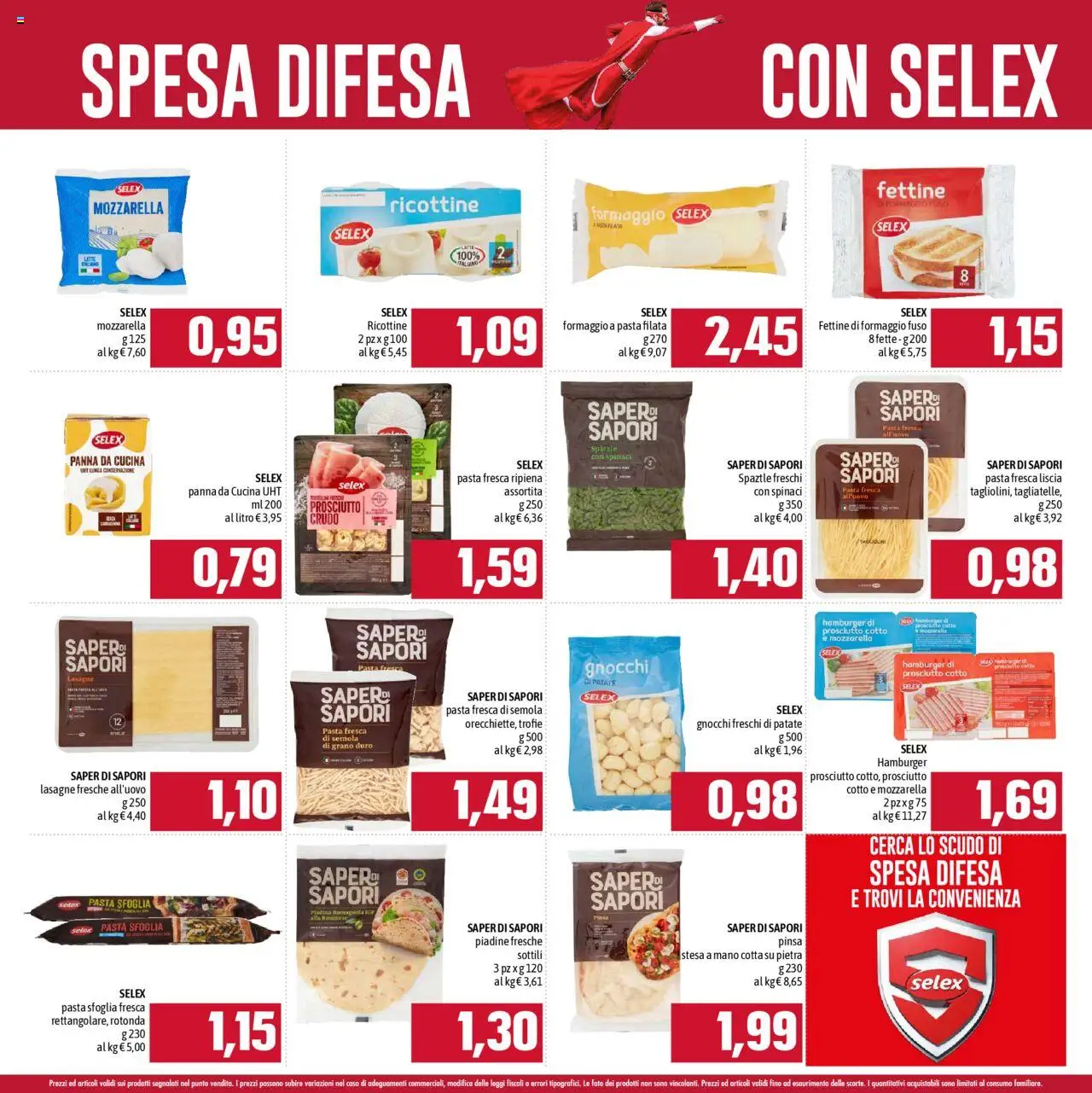 Volantino Emisfero del 01.09.2025 | Pagina: 2 | Prodotti: Pasta sfoglia, Panna, Pasta, Piadina