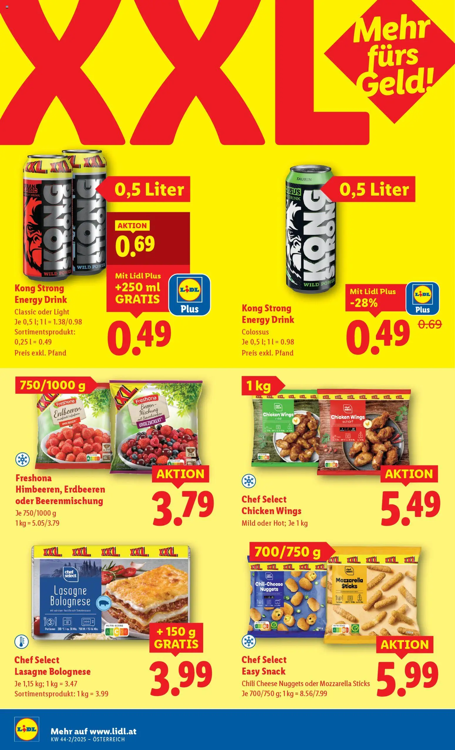 Lidl Flugblatt - Altenmarkt im Pongau, St. Johann im Pongau, Zell am See gültig ab 30.10.2025 | Seite: 12 | Produkte: Erdbeeren, Chili