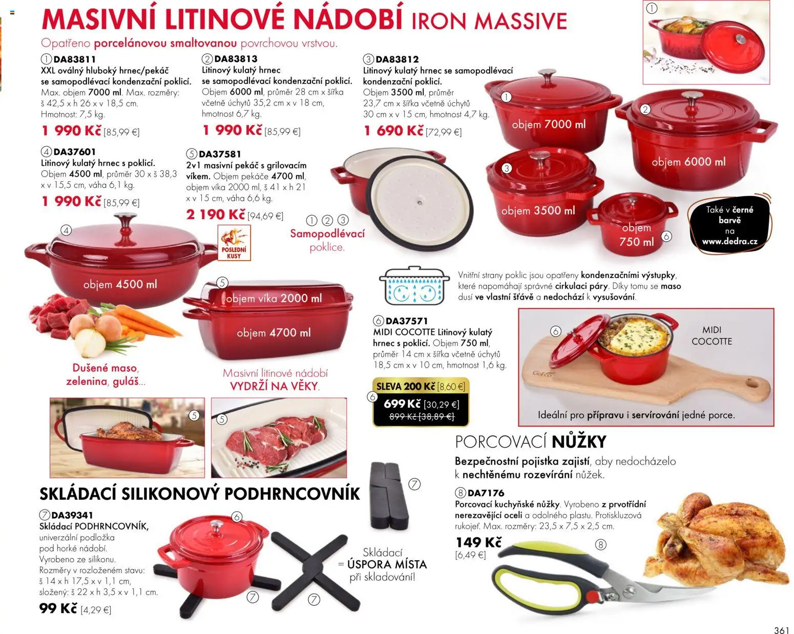 Nové Dedra akcie – leták je platný od 01.03.2026 | Strana: 61 | Produkty: Váha