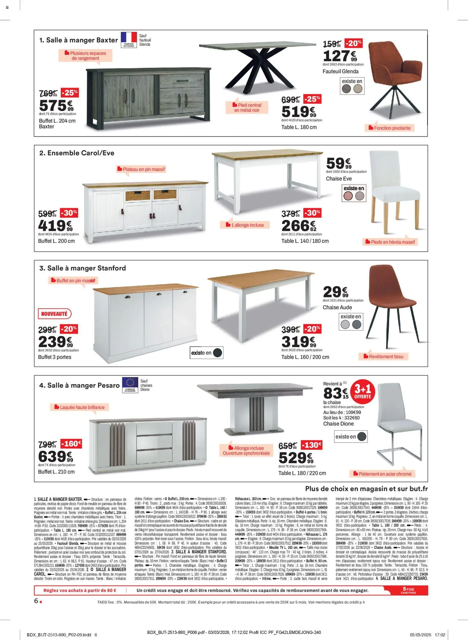 {H1} | Page: 6 | Produits: Meuble, Poids, Étagère, Portes