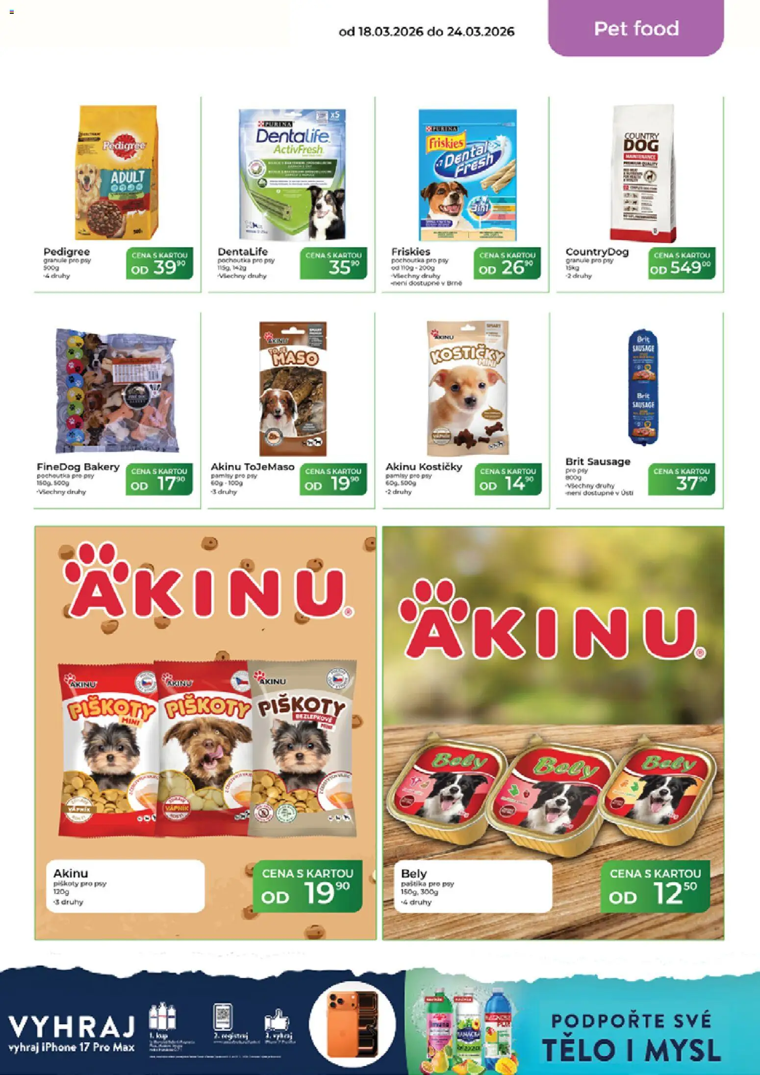 Tamda Foods leták od 18.03.2026 | Strana: 49 | Produkty: Granule pro psy, Granule, Maso, Pochoutka pro psy