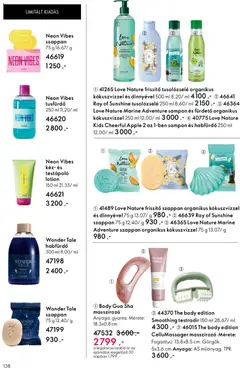 Katalógus Oriflame 2026/01 - amely érvényes a következő dátumtól: 24.12.2025 | Oldal: 138 | Termékek: Body, Sampon, Testápoló, Szappan