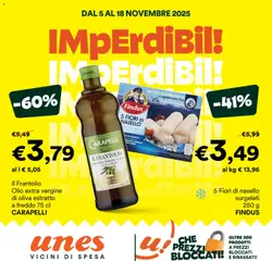 Anteprima del volantino Unes Imperdibili catalogo valido a partire dal 05.11.2025
