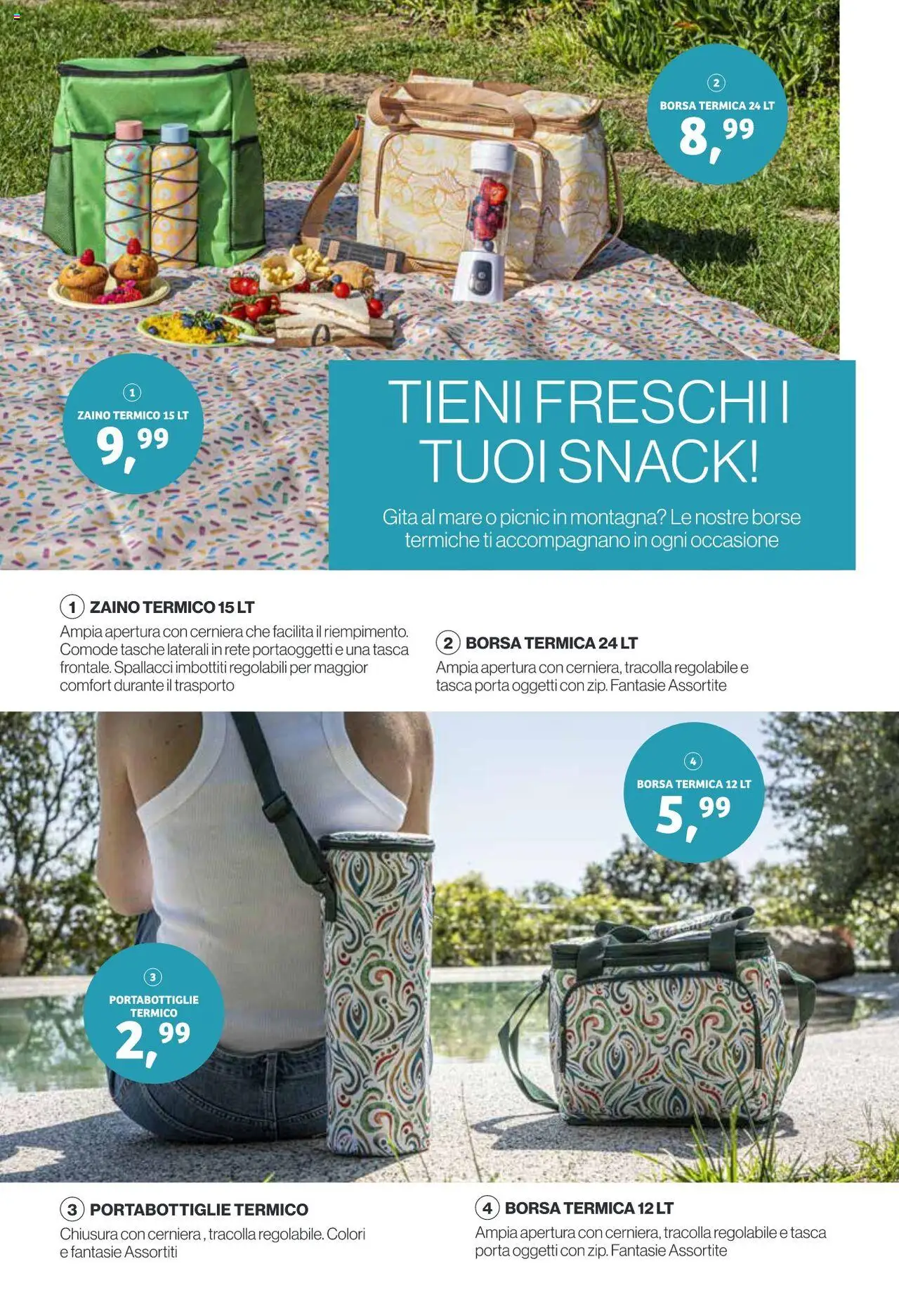 Volantino IN's del 31.05.2025 | Pagina: 18 | Prodotti: Zaino, Borsa termica, Borsa