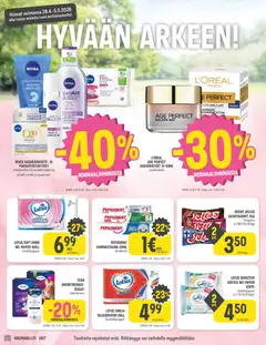 Halpa Halli-mainoslehti voimassa 28.04.2026 alkaen | Sivu: 6 | Tuotteet: Hammastahna, Voi