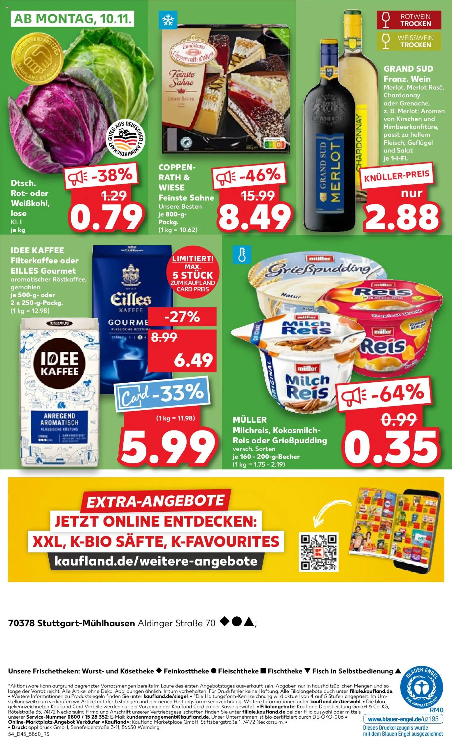 Kaufland prospekt Stuttgart	 – gültig ab 06.11.2025 | Seite: 54 | Produkte: Pudding, Fisch, Grand sud, Reis
