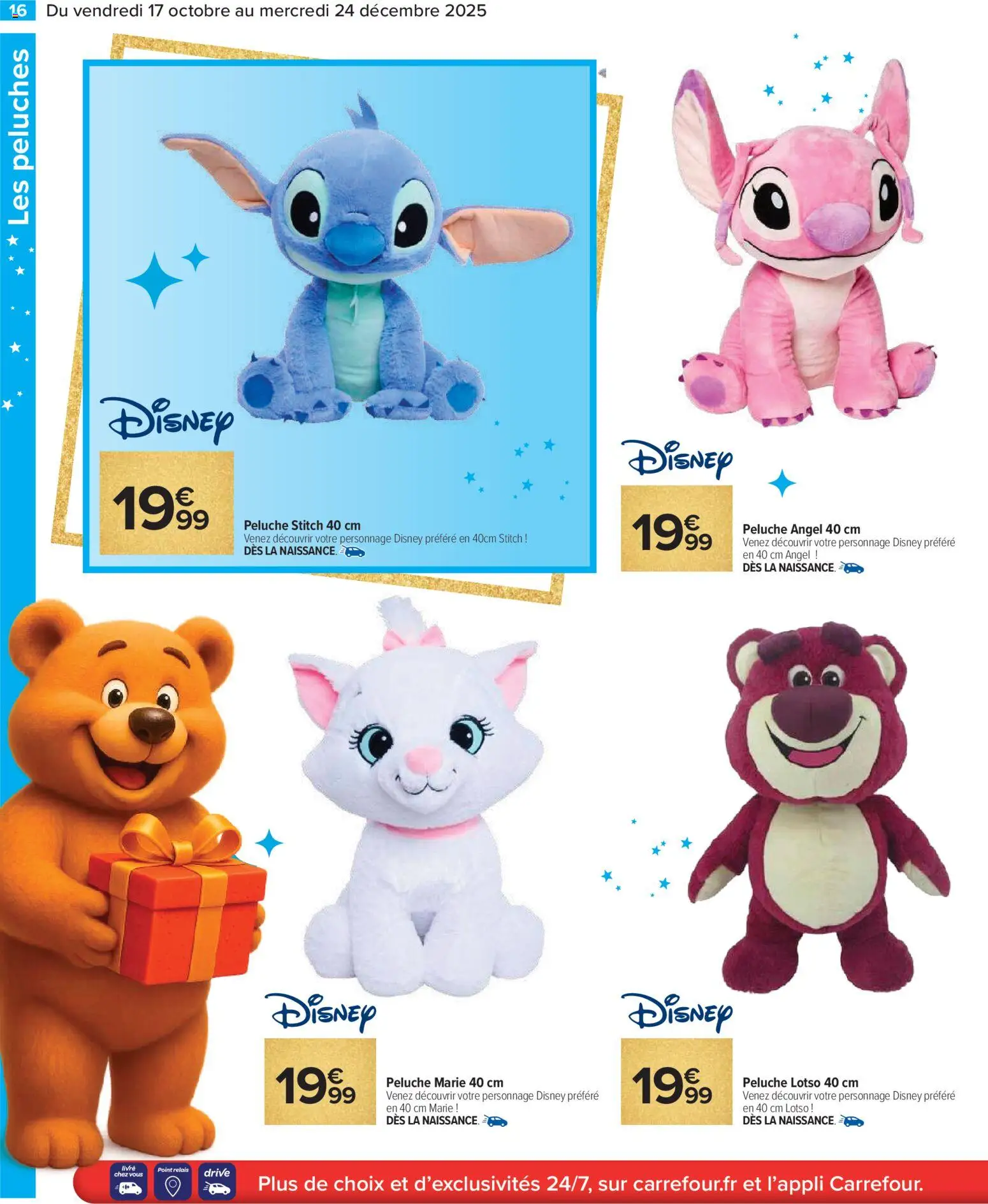 {H1} | Page: 16 | Produits: Peluche, Livre