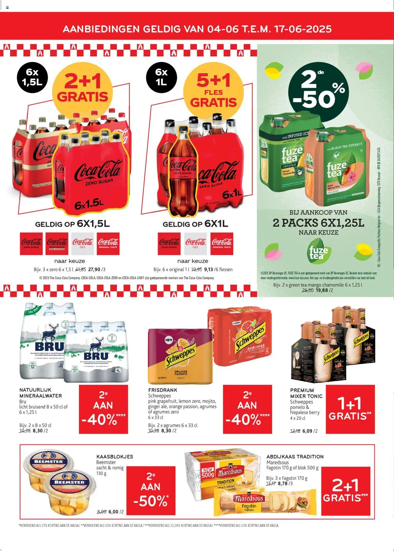  | Pagina: 10 | Producten: Sap, Mixer, Mineraalwater, Kan