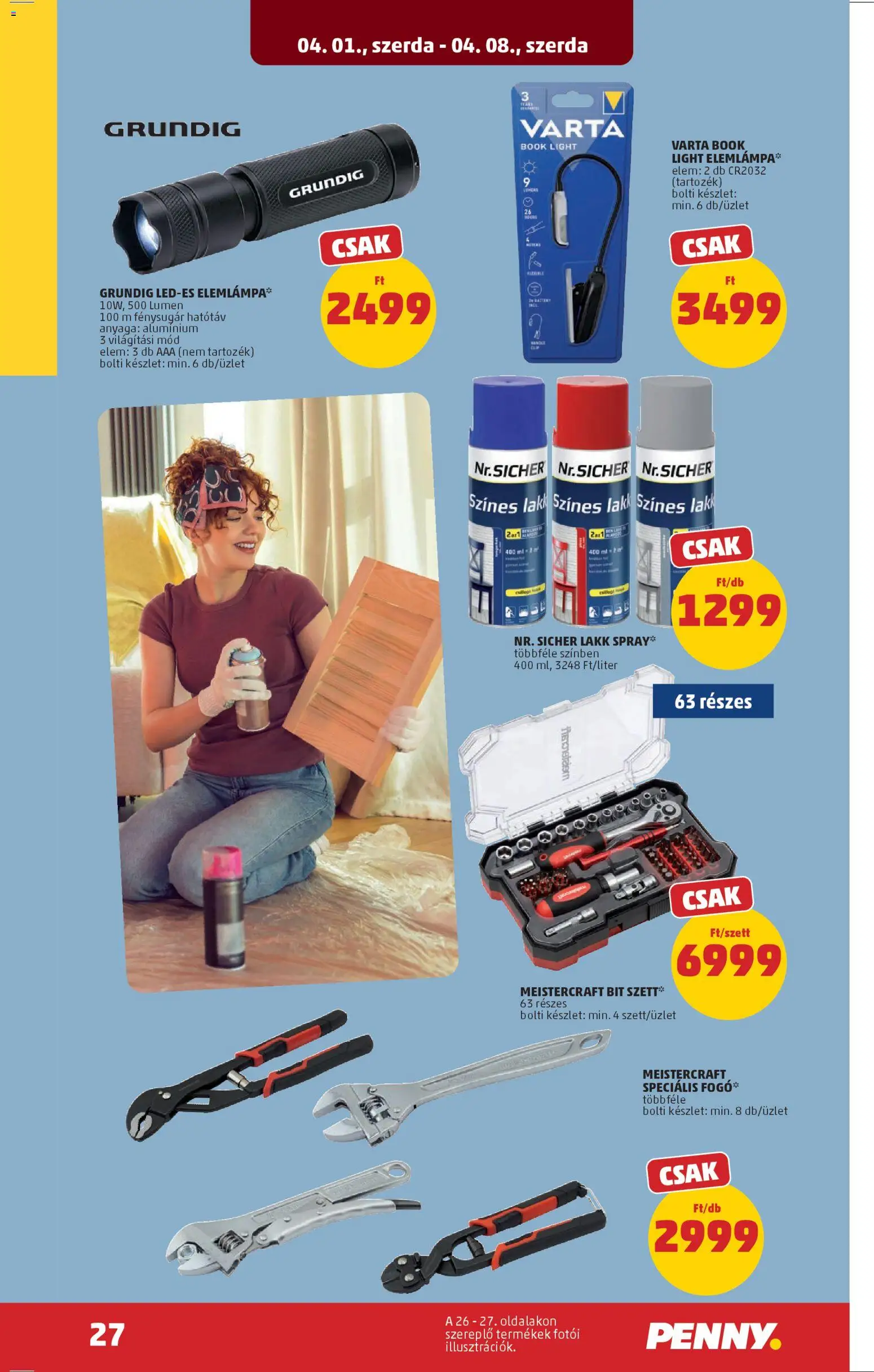 PENNY akciós ujság - amely érvényes a következő dátumtól: 01.04.2026 | Oldal: 31
