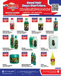 Africa Cash & Carry specials catalogue – valid from 10.04.2026