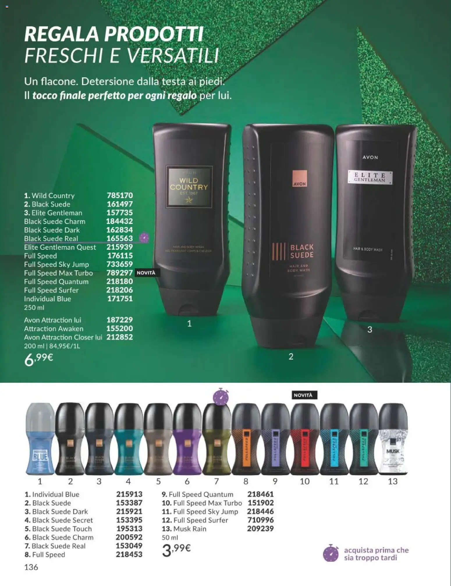 Volantino Avon del 01.11.2025 | Pagina: 136