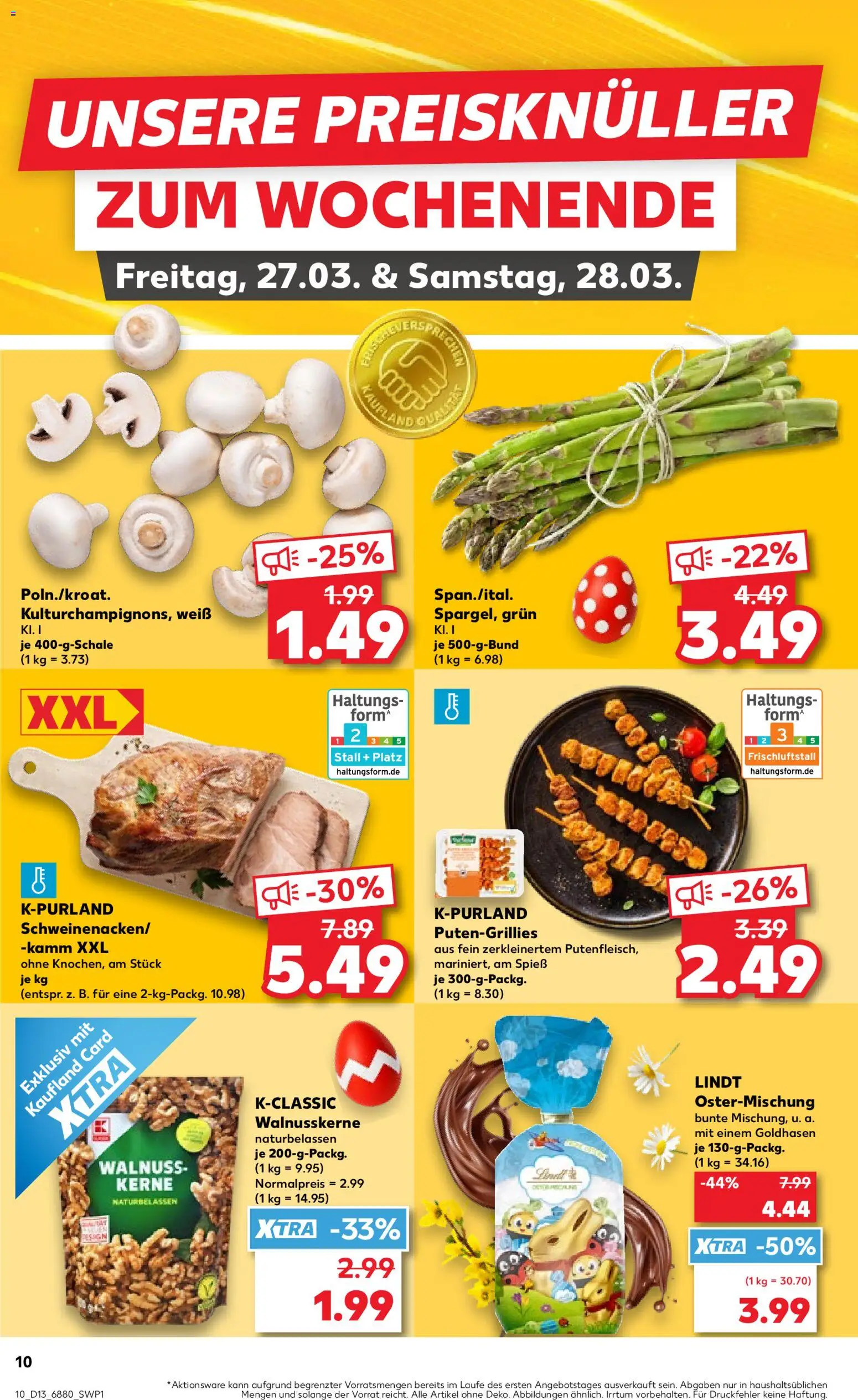 Kaufland Prospekt Völklingen	 – gültig ab 26.03.2026 | Seite: 10 | Produkte: Grill, Lindt