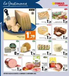 Anteprima del volantino GALBANINO/GALBANONE GALBANI classico/affumicato banco taglio all'etto, Galbanino/Galbanone cheese, classic/smoked, per slice. valido a partire dal 06.11.2025 | Pagina: 10