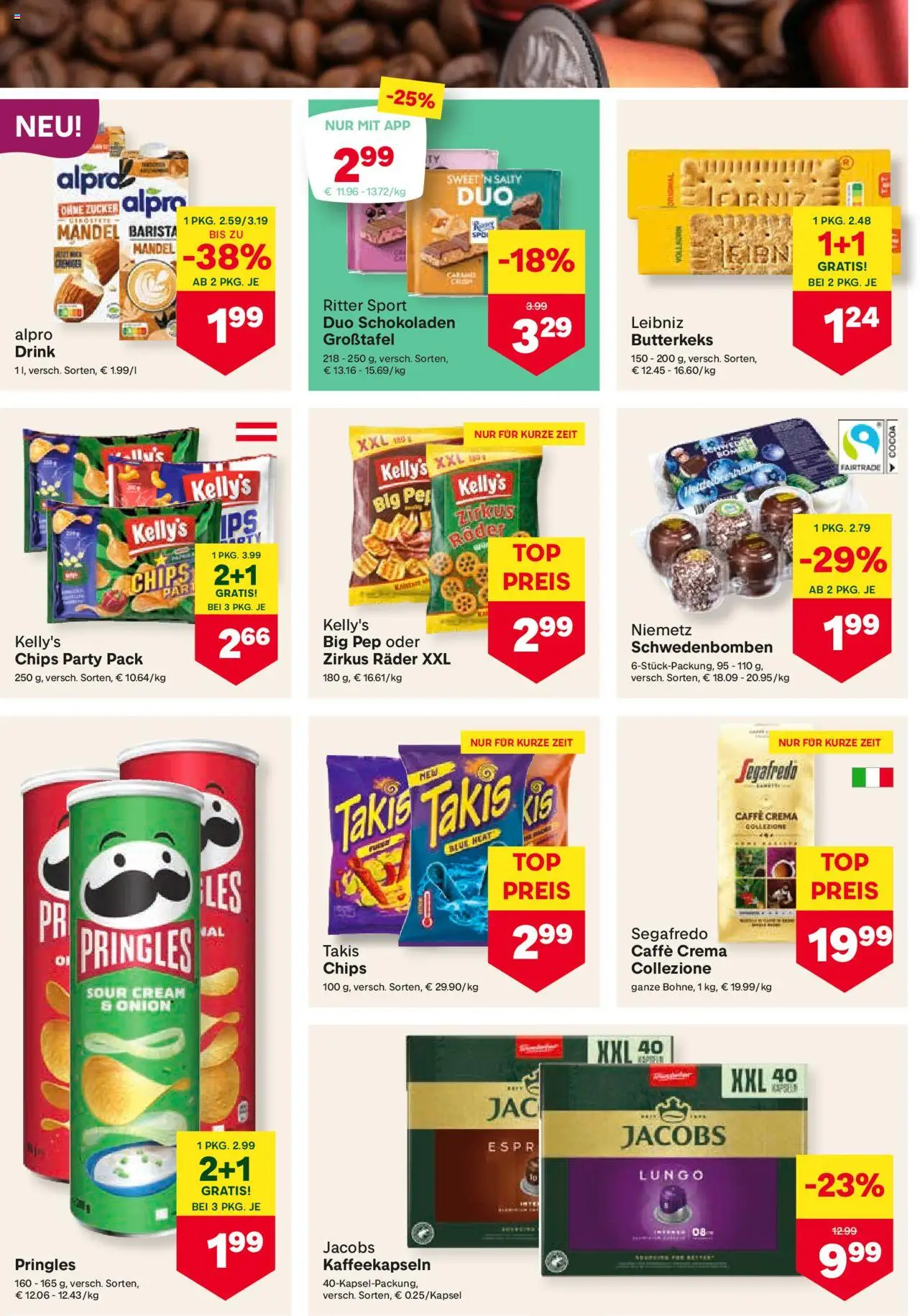 MPREIS Absam gültig ab 24.07.2025 | Seite: 8 | Produkte: Chips, Zucker