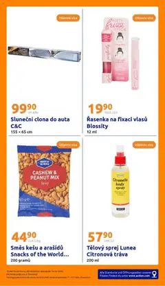 Action leták od 25.06.2025 | Strana: 31 | Produkty: Kešu, Citronová tráva, Body, Řasenka