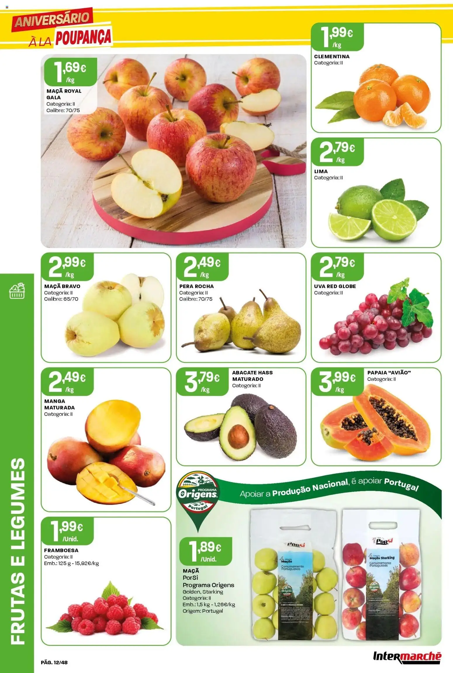 Intermarché - Aniversário à la poupança! │ válido de 30.10.2025 | Página: 12 | Produtos: Maça, Abacate, Maçãs