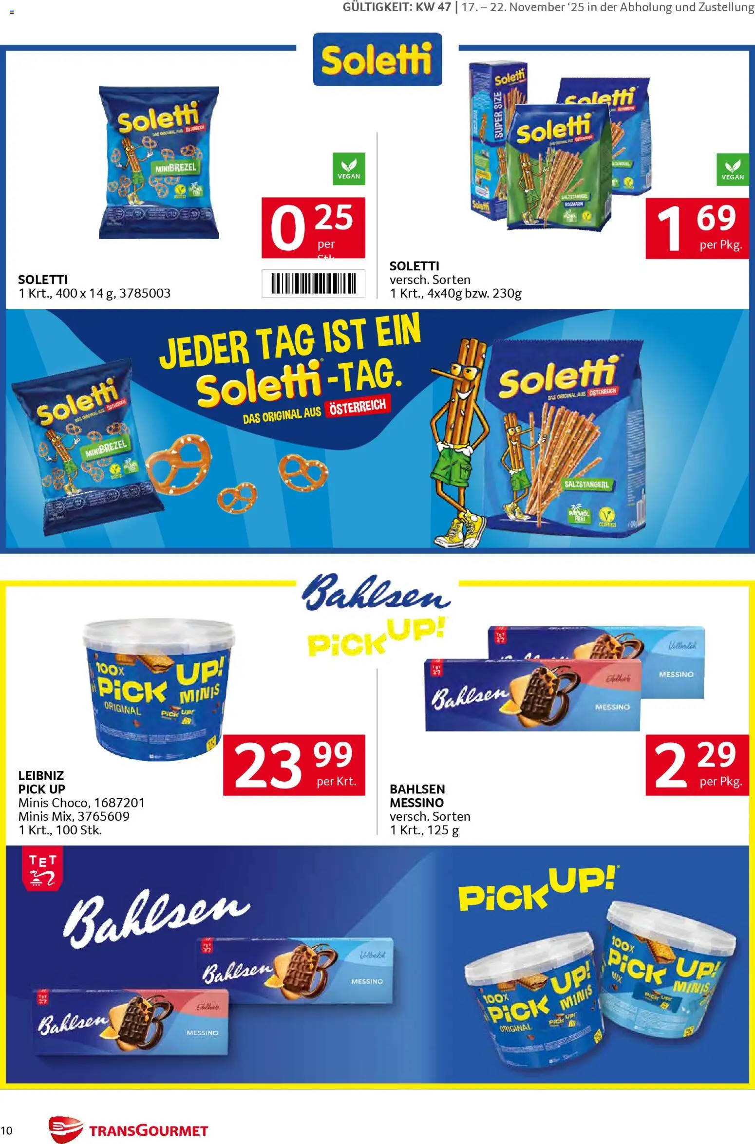 Transgourmet Markenfestwoche gültig ab 17.11.2025 | Seite: 10